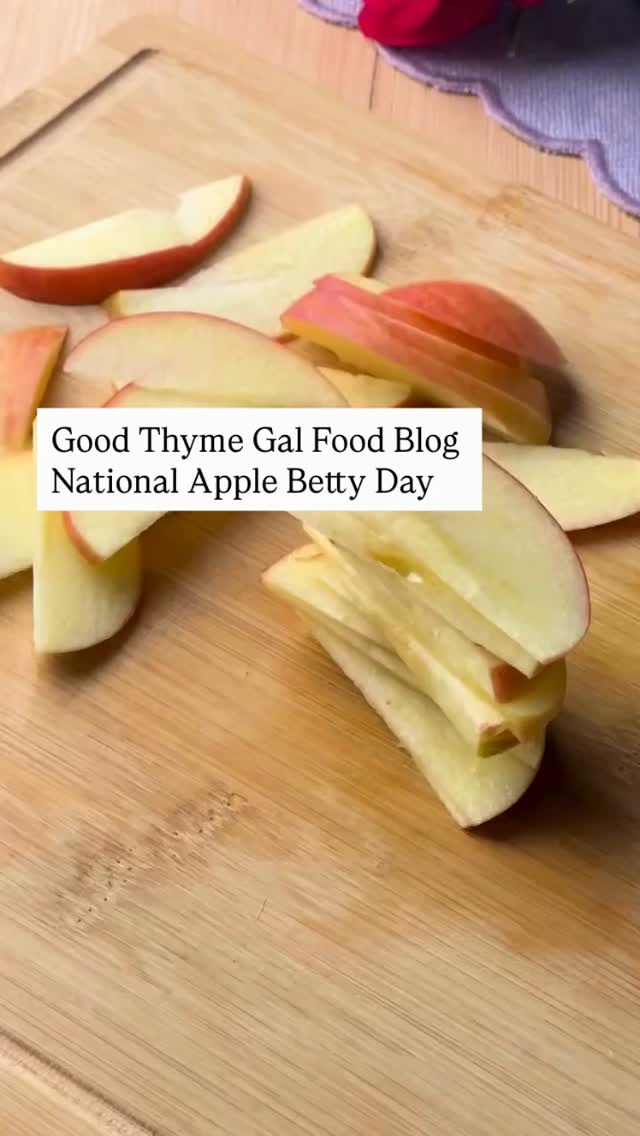 What is Apple Betty?
apple betty
Apple Betty is a classic American dessert that dates back to colonial times. It’s traditionally made with sweetened, spiced apples layered with buttery breadcrumbs or a crumb topping and baked until golden and delicious. While it’s similar to an apple crisp, Apple Betty tends to have a simpler, more rustic charm, relying on everyday pantry ingredients and the natural sweetness of apples.
Apple Betty is known for its comforting, homey flavors, making it a wonderful way to highlight the apple harvest in fall. You can enjoy it warm with a scoop of vanilla ice cream or a drizzle of cream for the ultimate dessert experience!
-
#applebetty #goodthymegal #foodcommunity #foodiecommunity #bakingtips