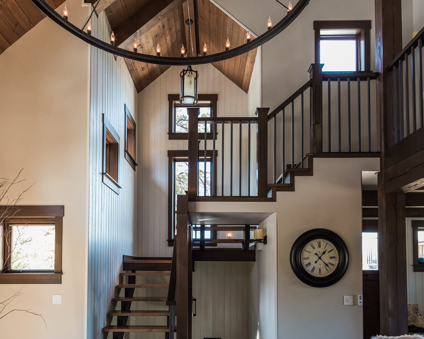 A great example of integrated timber in a home! Love this project from over 10 years ago