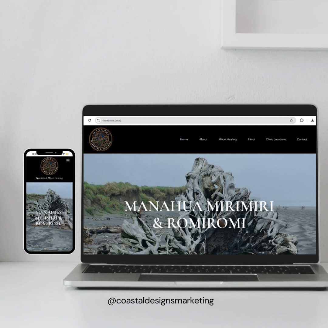 Creating websites that authentically reflect my values and beliefs, while making a meaningful impact in our West Coast community, is where my passion truly lies.
There’s a deep sense of purpose in sharing these treasures (taonga) with others, knowing that every project reaches far beyond myself.
At Coastal Designs Marketing, we often work on a koha basis, recognizing that the exchange of knowledge, support, and connection holds far more value than financial transactions alone.
This unwavering commitment to community (hapori) drives everything we do, creating authentic, lasting digital spaces that resonate with both our clients and their audiences.
Working with Keri & Joe, whose incredible skills are transforming lives throughout our region, has been an honor. Being part of building their online presence through a website was a true gift in itself.
www.manahua.co.nz
#webdesigner #greymouth #maorihealing #westcoastnewzealand #websitedesign #coastaldesignsmarketing #coastaldesignsmarketingwebsites #websitedesigner #greymouthnz #greymouthwebsites #greymouthnewzealand
Coastal Designs Marketing | West Coast Website Designer