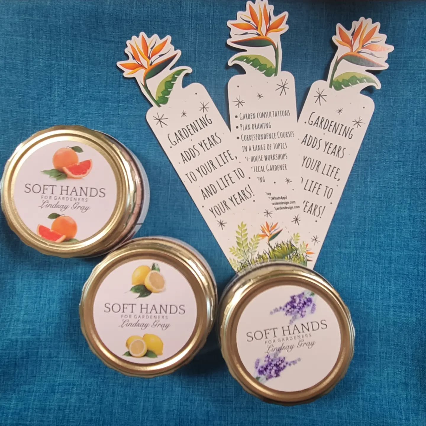 I look forward to seeing our KZN followers at The Garden Show 2024 at the Vuleka Centre, Botha's Hill, this weekend. Only R30 entrance fee.
Please visit us outside the main hall for our beautiful hand scrubs, course information and enter our competition to win a full day workshop for your gardener worth R580!
Celebrating 30 years of inspiring gardeners worldwide..