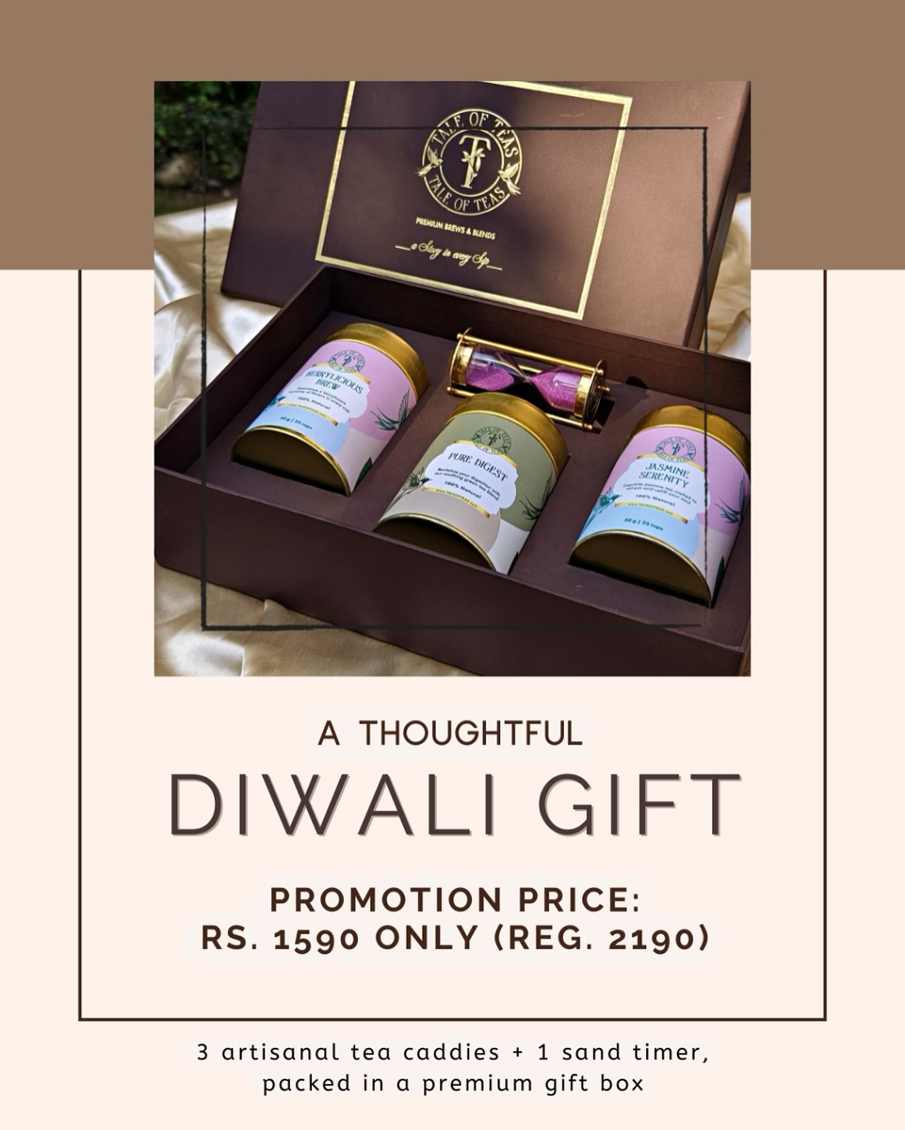 To place an order, DM us on Instagram or WhatsApp us at 9888717988!
Happy early Diwali everybody! ✨