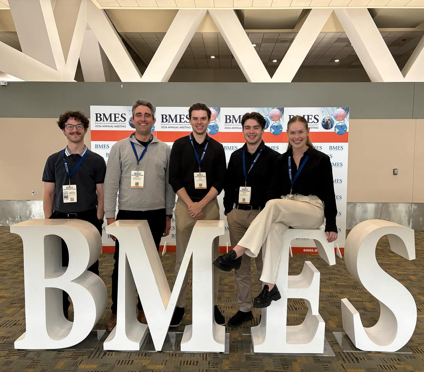 The end of a great week in Baltimore at BMES. Fantastic opportunity to share some exciting work.