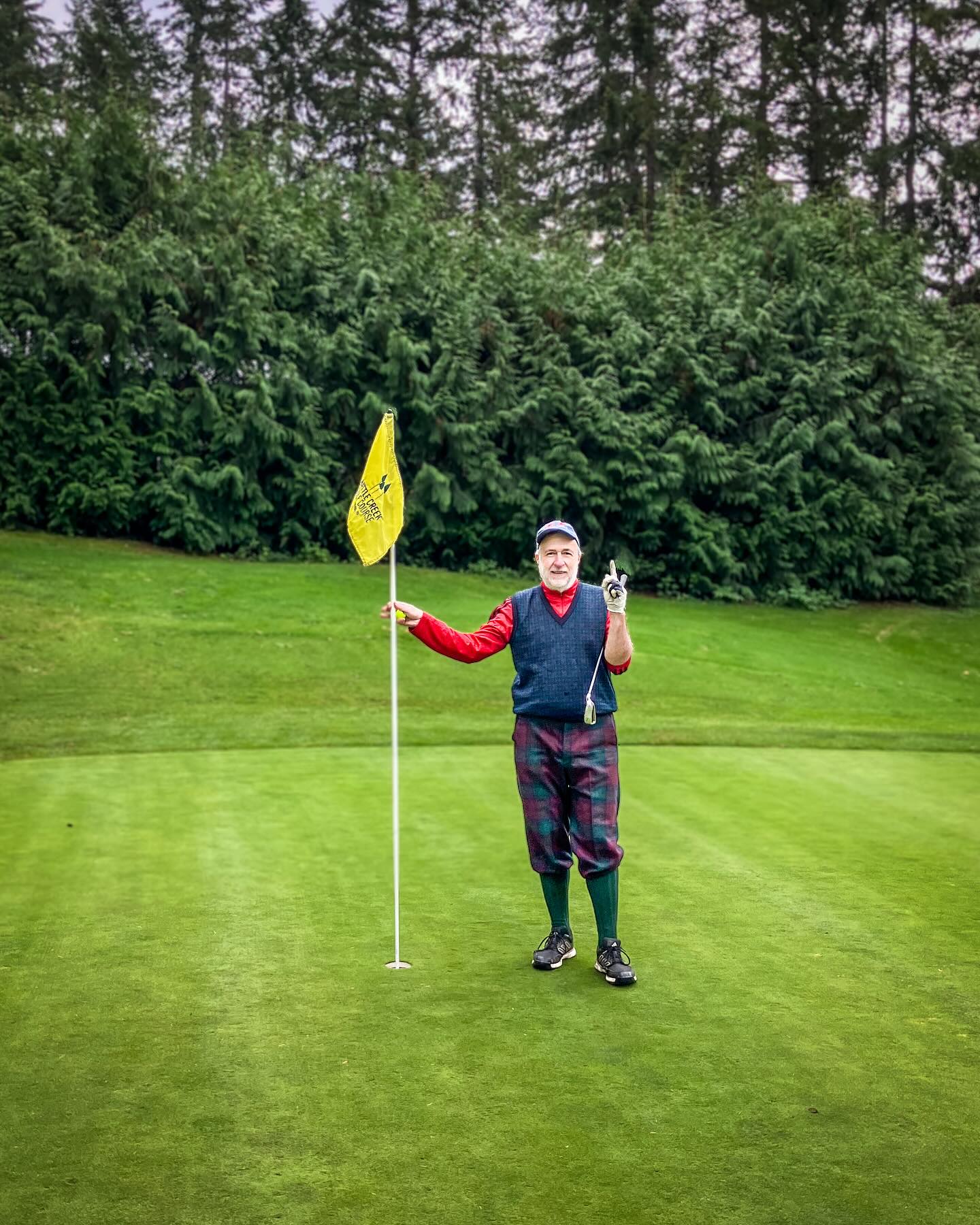 🚨Hole-In-One Alert🚨 Congratulations Tim Healy! Playing a 7 iron, Tim made his second lifetime hole-in-one on hole #9 here at Battle Creek today. We consider Tim a friend-of-the-course and yes, he dresses as nice as his personality. Thanks Tim, here’s to you!
If you make a hole-in-one here at Battle Creek Golf Course, let us know in the Pro Shop. Make sure and take a photo, we’d love to share!