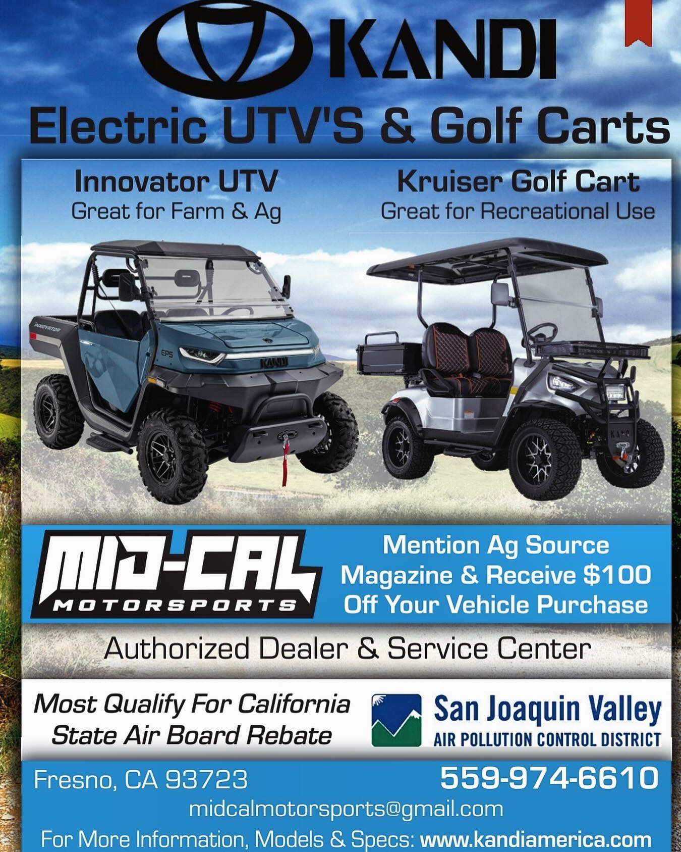 Catch us at the 2025 Tulare WORLD AG EXPO! February 11-13th. @kandievusa @worldagexpo