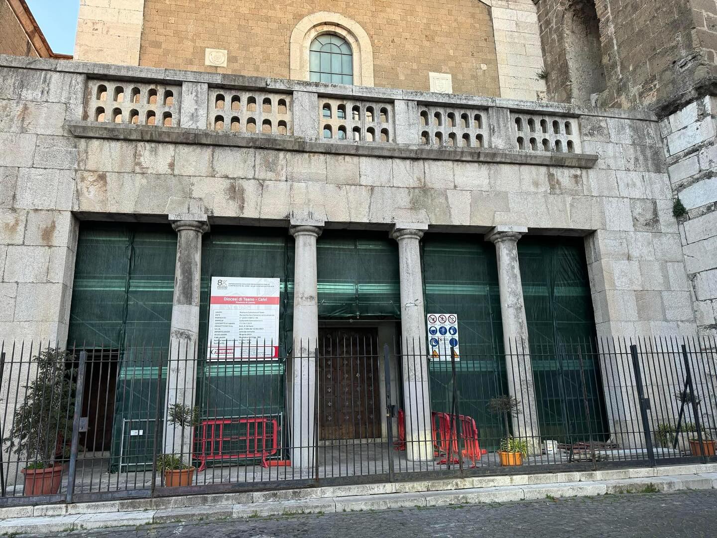 Restauro della Cattedrale - Teano (CE) #guttoriellocostruzioni #work #job #impresaedile #building #instagram