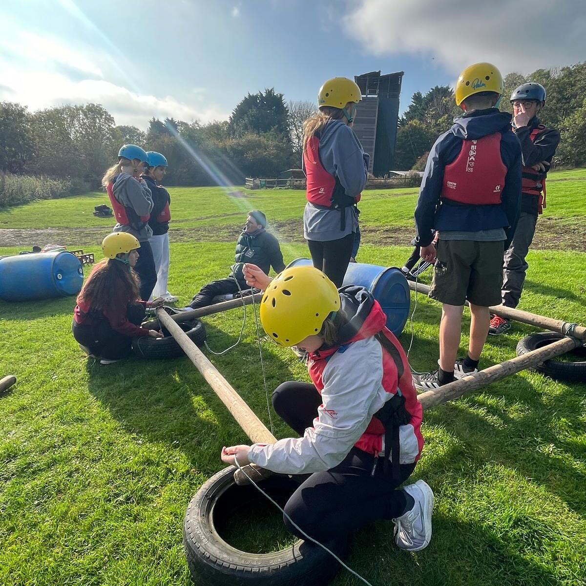 Today we had a great day kayaking and raft building!! Followed by a discussion and some group games. Weโre now chilling and having a movie night!
#fun #movienight #makeover #kayaking #raftbuilding #games #youthcamp #youth #youthclub