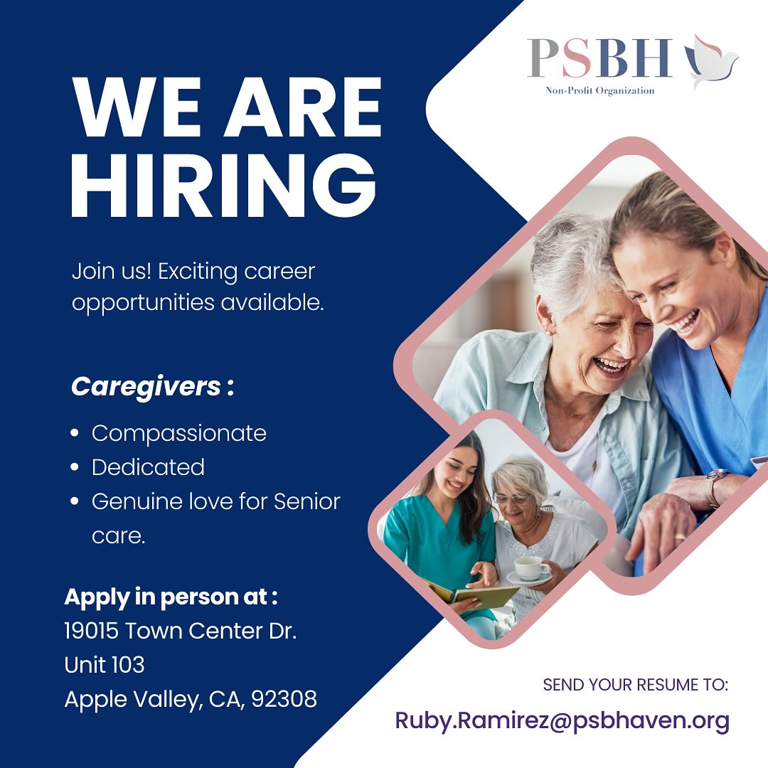 Job Opening: Compassionate Caregiver
We are seeking a dedicated and compassionate caregiver to join our team. The ideal candidate will provide personal care and support to individuals in need, ensuring their comfort and well-being.
________________________________________________
Oferta de trabajo: cuidador compasivo
Buscamos un cuidador dedicado y compasivo para unirse a nuestro equipo. El candidato ideal brindará atención y apoyo personal a las personas necesitadas, garantizando su comodidad y bienestar.