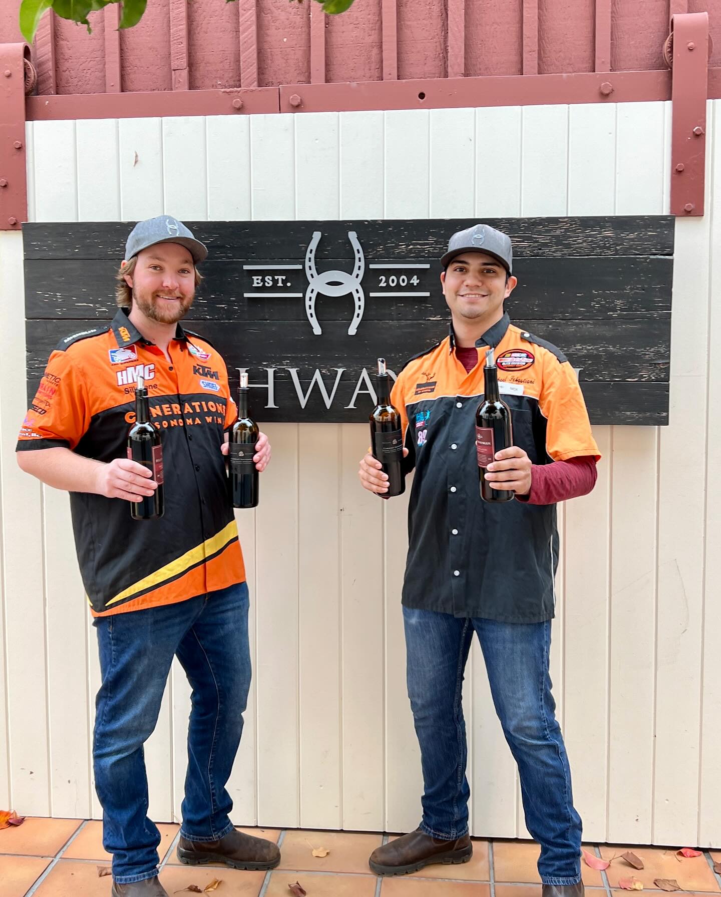 Nick and Ronan always take great care of our groups! Visit Hwy 12 Winery for a great local tasting room experience.