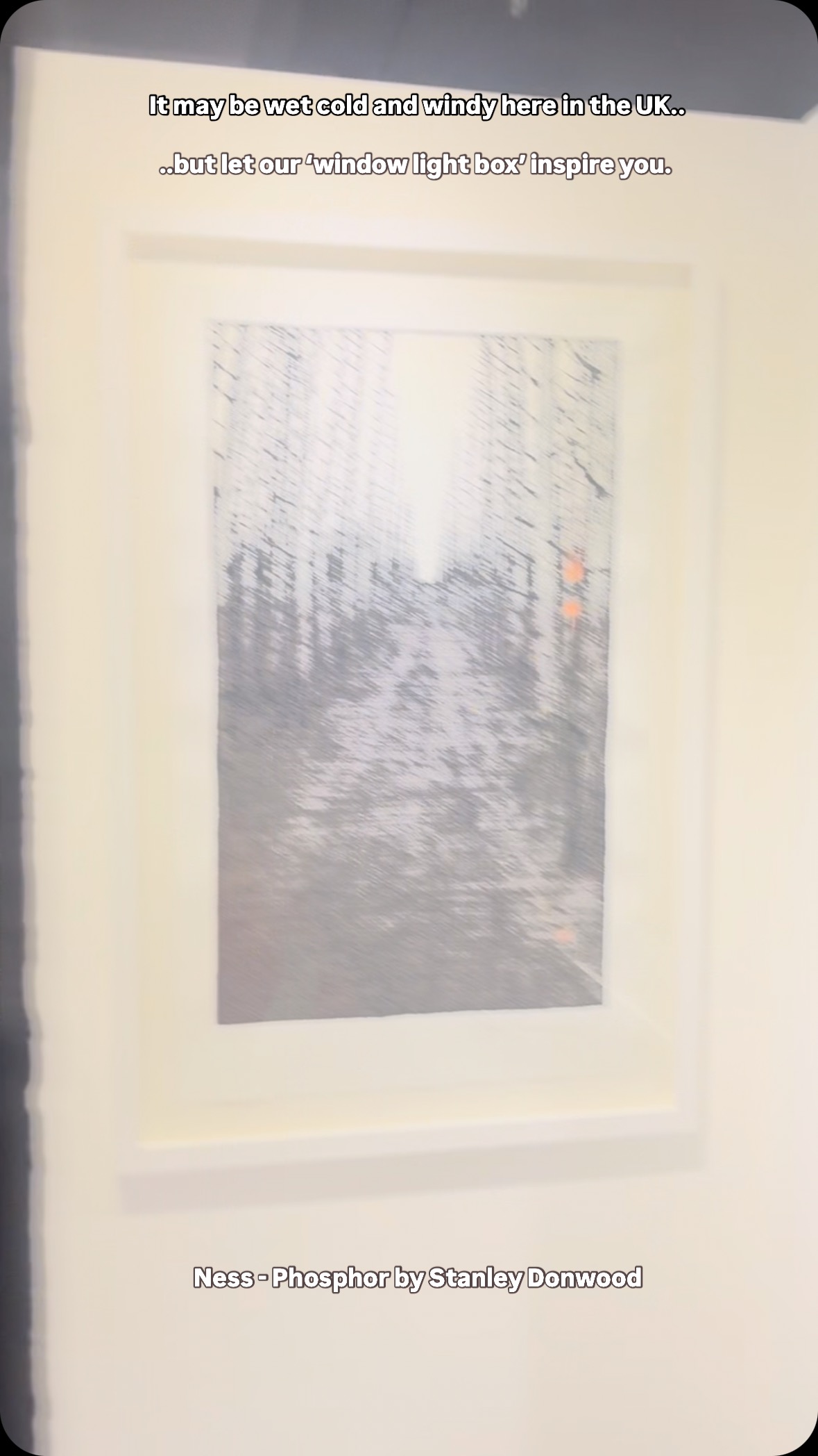 Ness Phosphor by Stanley Donwood is available now. A stunning set of three, four colour screenprints made in specialist inks, phosphor and interference pigment, ink and graphite powder.
60x100cm. Edition of 44. £444.00 here @whistleblowergallery by @stanleydonwood