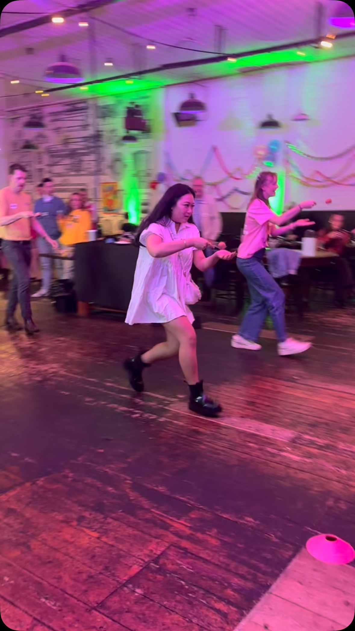 Always up for some fun and games at events….a good ol egg and spoon race to kick off proceedings! @brunswick_foodstore #melbournedj #melbournedjhire #30thbirthday #thernbdj