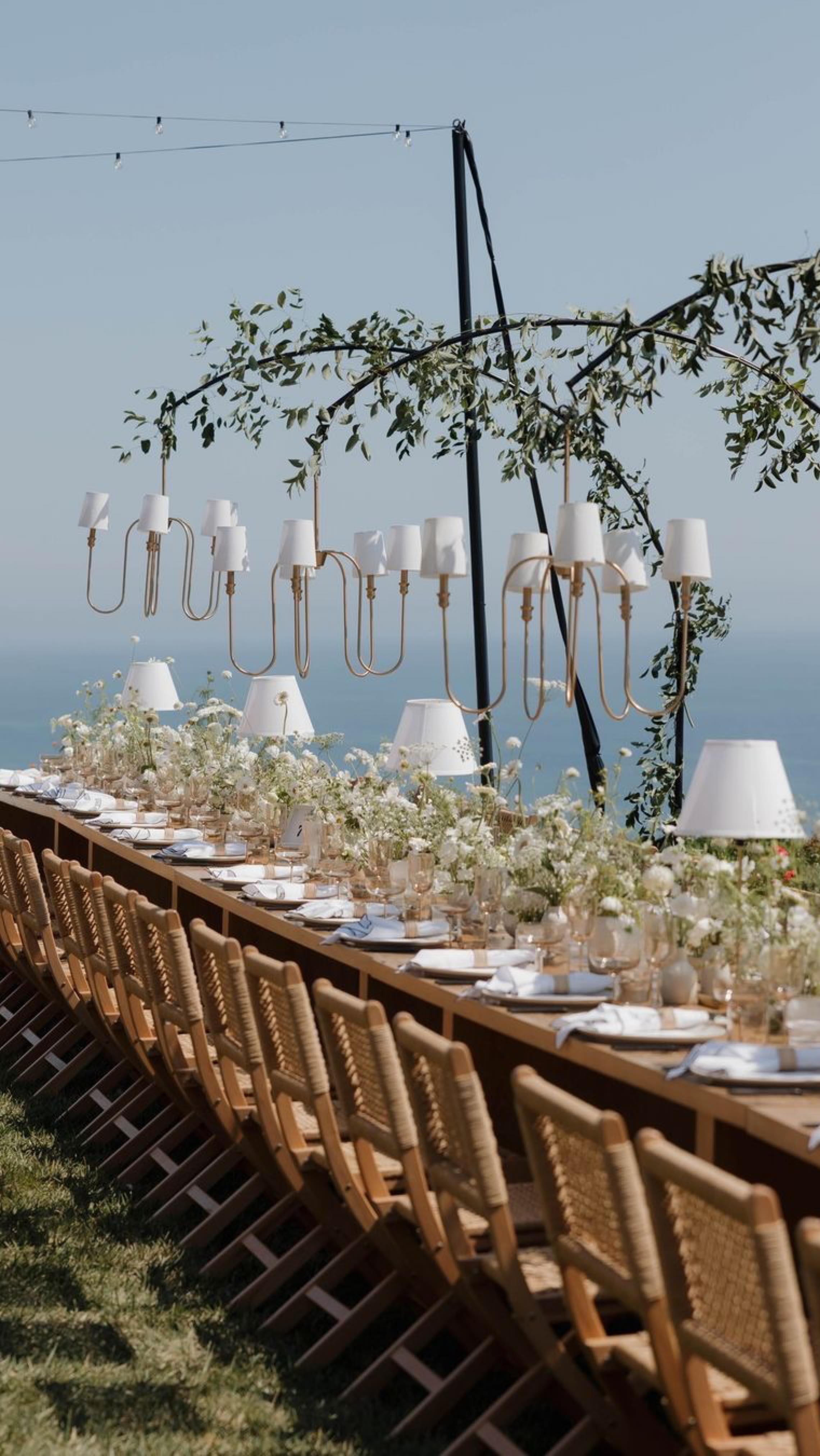 From ocean videos to dream-come-true details. Watch as we turn this Malibu estate into a wedding wonderland- custom truss, dreamy lights, and all ✨
#MalibuWeddings #EventPerfection #LaPinataMagic
.
.
.
Venue: @malibuseaviewestate
Catering & Bar: @24carrotscatering
Planning & Design: @fetelledesigns
Photographer: @moniquebiancaphoto
Content Creator: @cupidcontentco
Florals: @creativelightdesign
Rentals, Lighting & Dancefloor: @lapinataparty
Specialty Rentals: @foundrentalco
Specialty Rentals: @adorefolklore
Tabletop Rentals: @catalogatelier
Save The Dates: @noteworthycalligraphyco
Stationery & Signage: Studio Restore Co.
Wedding Cake: @kiwicakez
DJ: @secondsong_official
Glam: @veiledvanityartistry
Dress: @newhite_bridal
Bride’s Shoes: @prada
Second Dress: @forloveandlemons
Groom’s Tux: @brooksbrothers