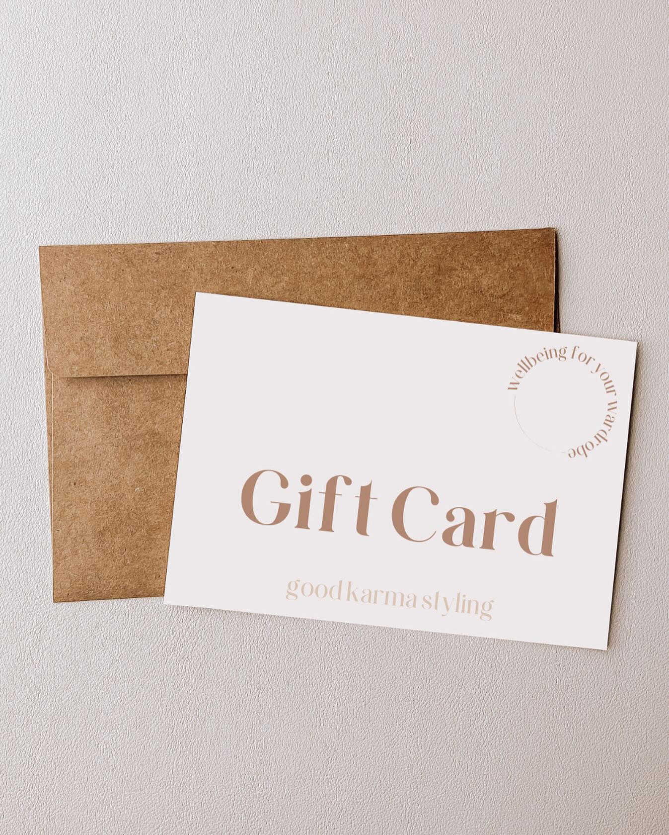 Stuck on what to buy her this Christmas?
⠀⠀⠀⠀⠀⠀⠀⠀⠀
A Good Karma Styling gift card is the perfect choice… whether she’s the woman who has EVERYTHING (and desperately needs a wardrobe cleanse) or someone in need of a little GLOW UP (hello personal shopping edit) it can even be redeemed on our outfitting sessions.
⠀⠀⠀⠀⠀⠀⠀⠀⠀
Head over to the website to purchase your personal styling gift card, and tick her off your list 💌