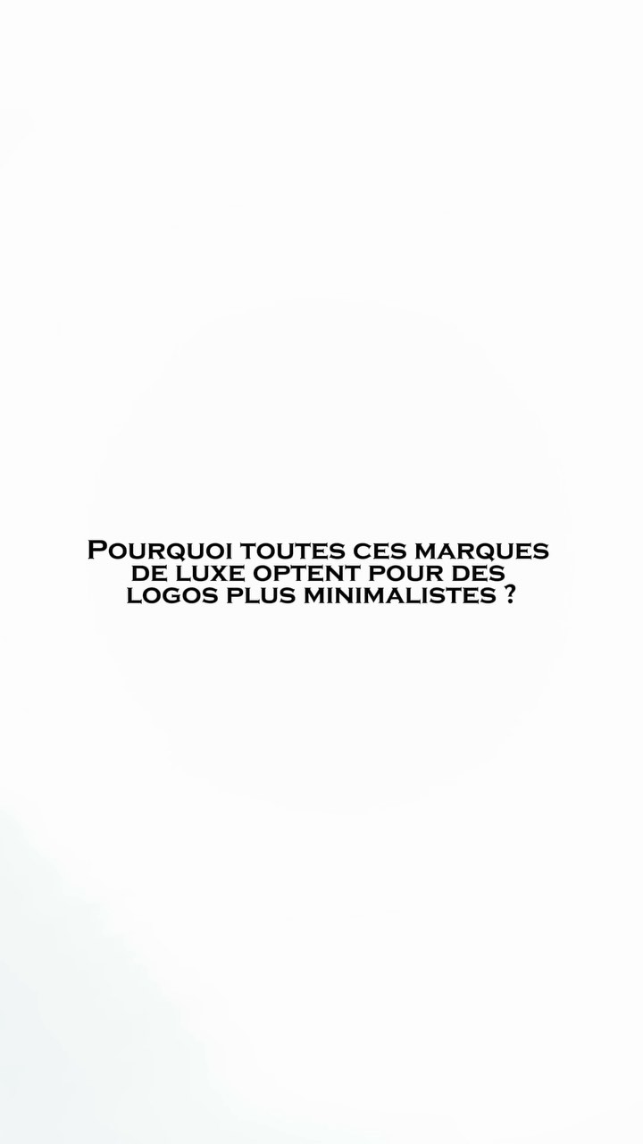Pourquoi les marques de luxe simplifient-elles leurs logos? ✨
Minimalisme, lisibilité et intemporalité : les logos épurés de marques comme Balenciaga et Burberry s’adaptent au digital et à une audience mondiale. Mais à force de se ressembler , ne perdent-ils pas un peu de caractère ? 🤔
#luxe #minimalisme #branding
