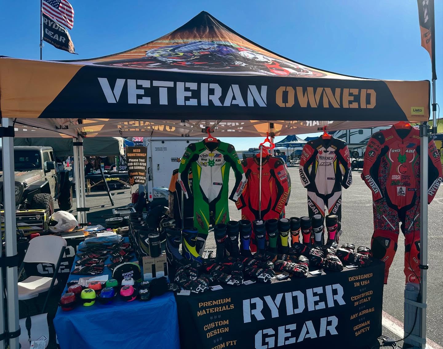 Round 3 CVMA! Come see us for Trackside Specials! #rydergear #cvmaracing #helite #customgear