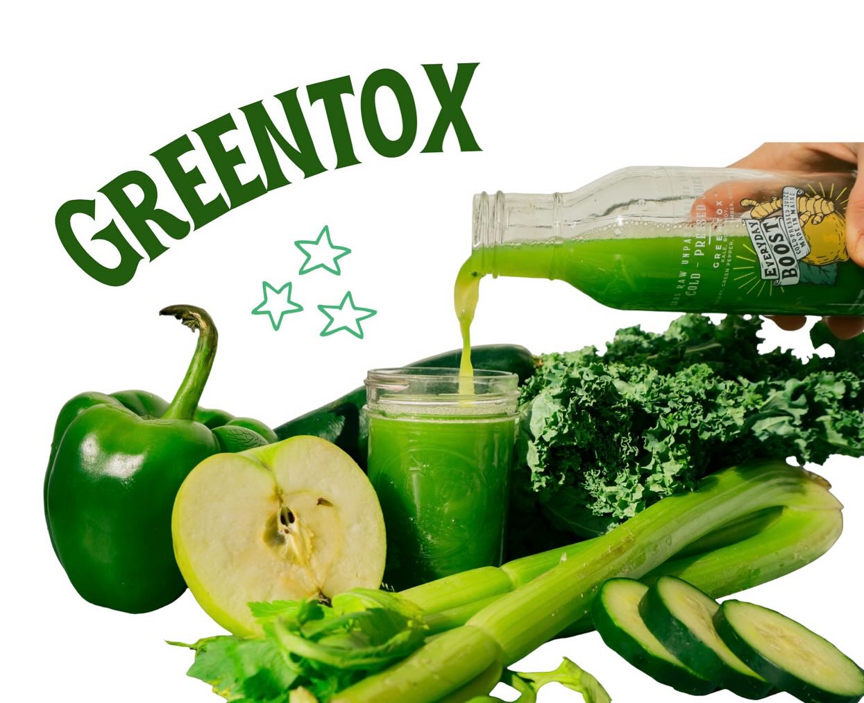 🍀To know the Greentox is to love the Greentox🍀Full of everything you want AND need. (Slide to see what green gold is hidden in here) not only is it great for you- you’ll wanna finish the whole thing. Smooth, fresh, crisp. Sip sip sip, so YUM. Different than any other green juice you have had before- if you haven’t, you rlly should!! 🌿🥬🧚🏻♂️