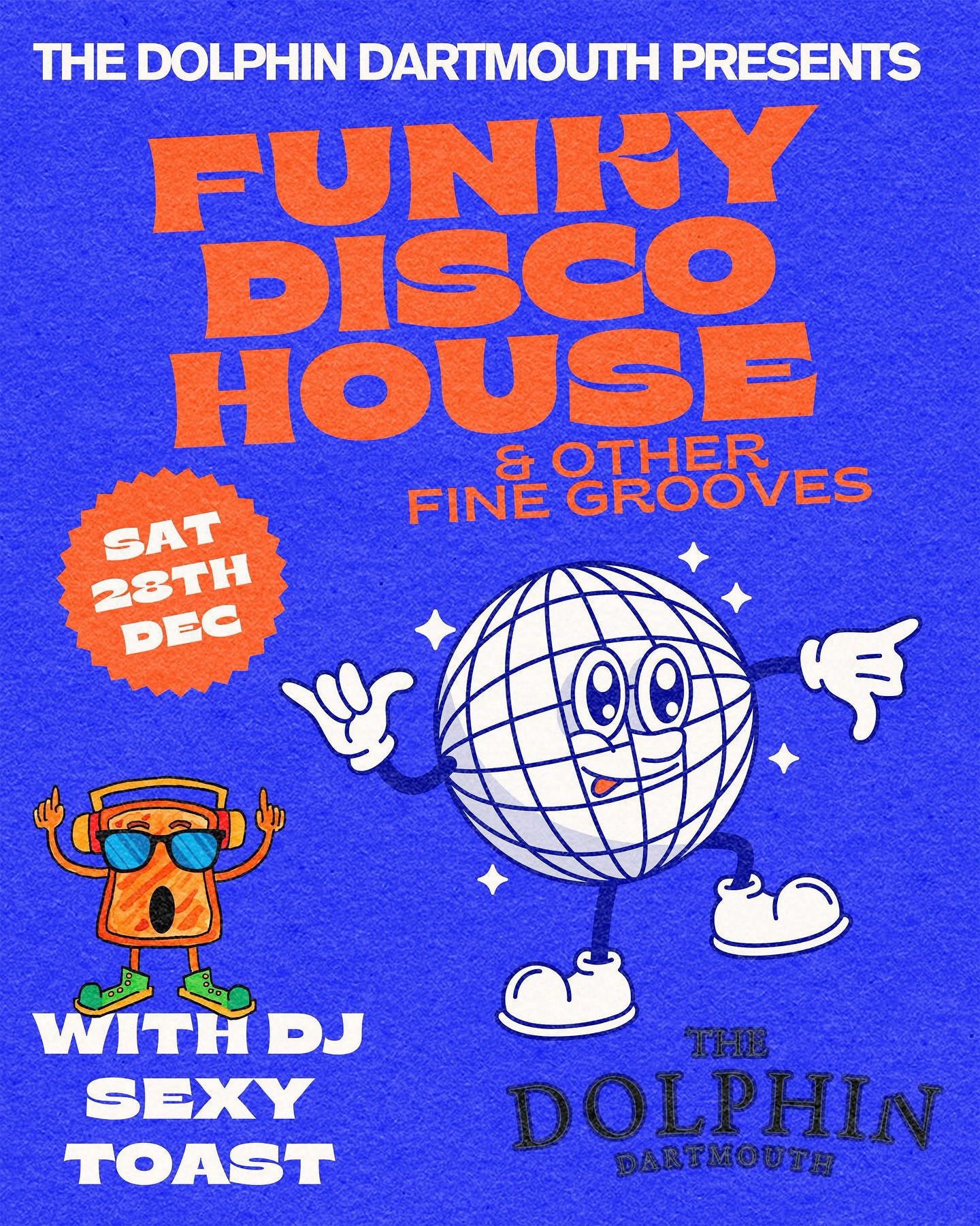 Thrilled to be heading down to the @dolphin_dart in Dartmouth - Saturday 28th December.
⚡️🪩⚡️
#dartmouthnightlife #dartmouthevents #dolphindartmouth #disco #housemusic #party #devon #dartmouth #christmas #sexytoast