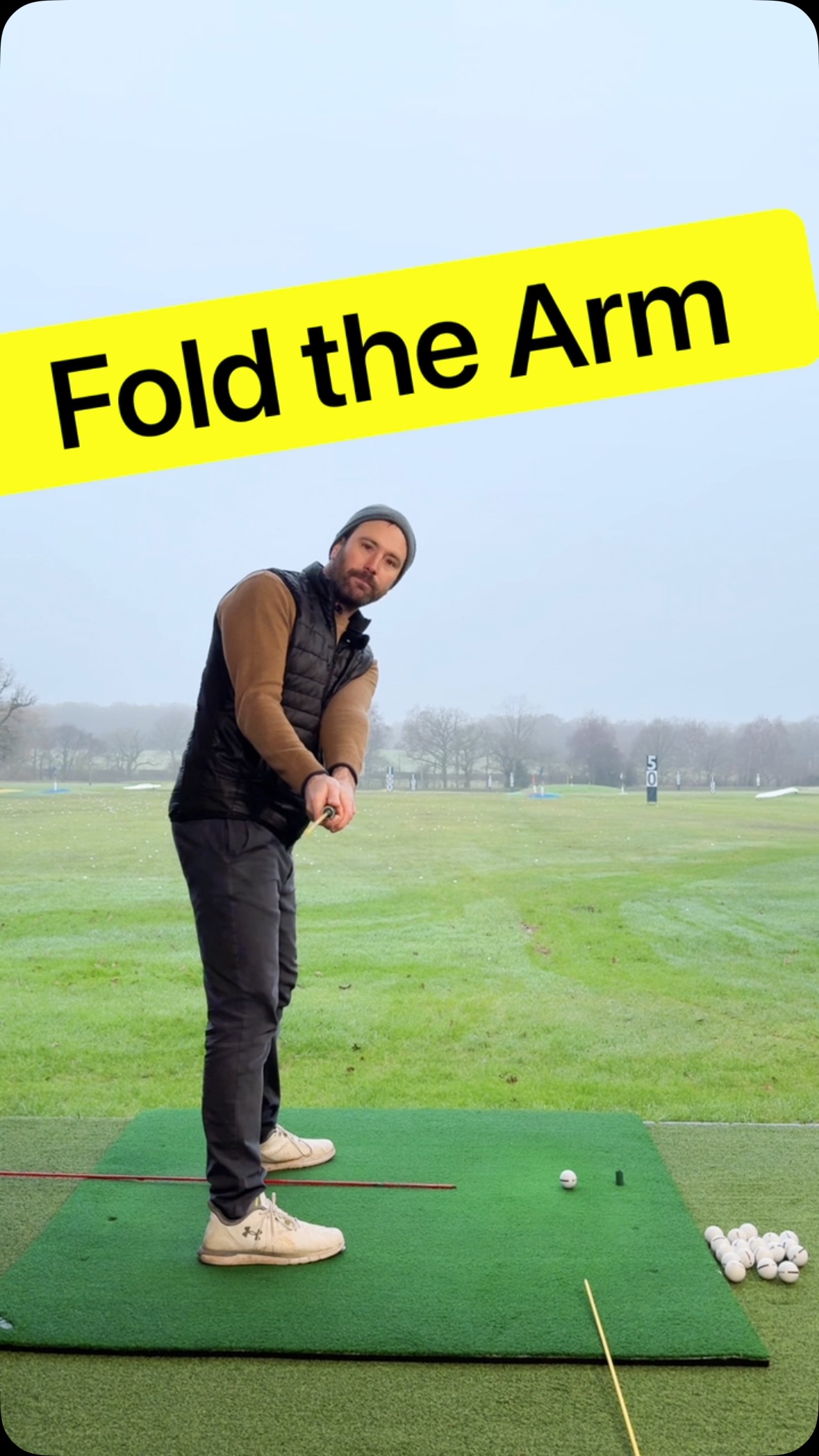 Fold the Arm Early #golf #golftips #golflesson #golflife #golfer #golfswing #golfing