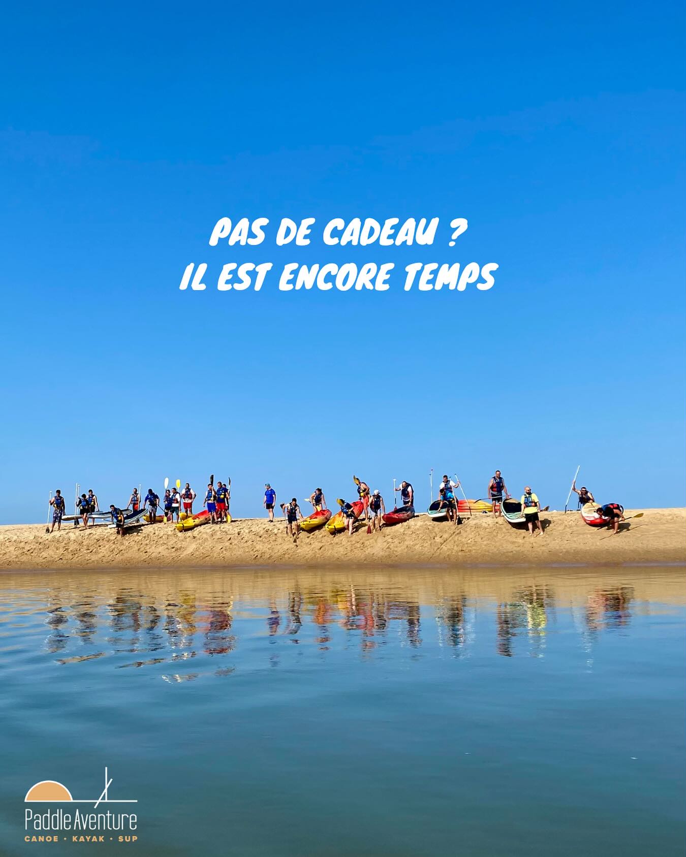 🎁 Pas encore de cadeaux pour les fêtes ?
Pas de panique, il est encore temps de faire plaisir !
Offrez à vos proches une expérience avec nos bons cadeaux disponibles sur www.paddleaventure.fr 🌊🚣
Lien en bio
#paddleaventure #veillon #plage #xmas #gift #talontsainthilaire #vendee #paysdelaloire #kayak #paddle #longecote