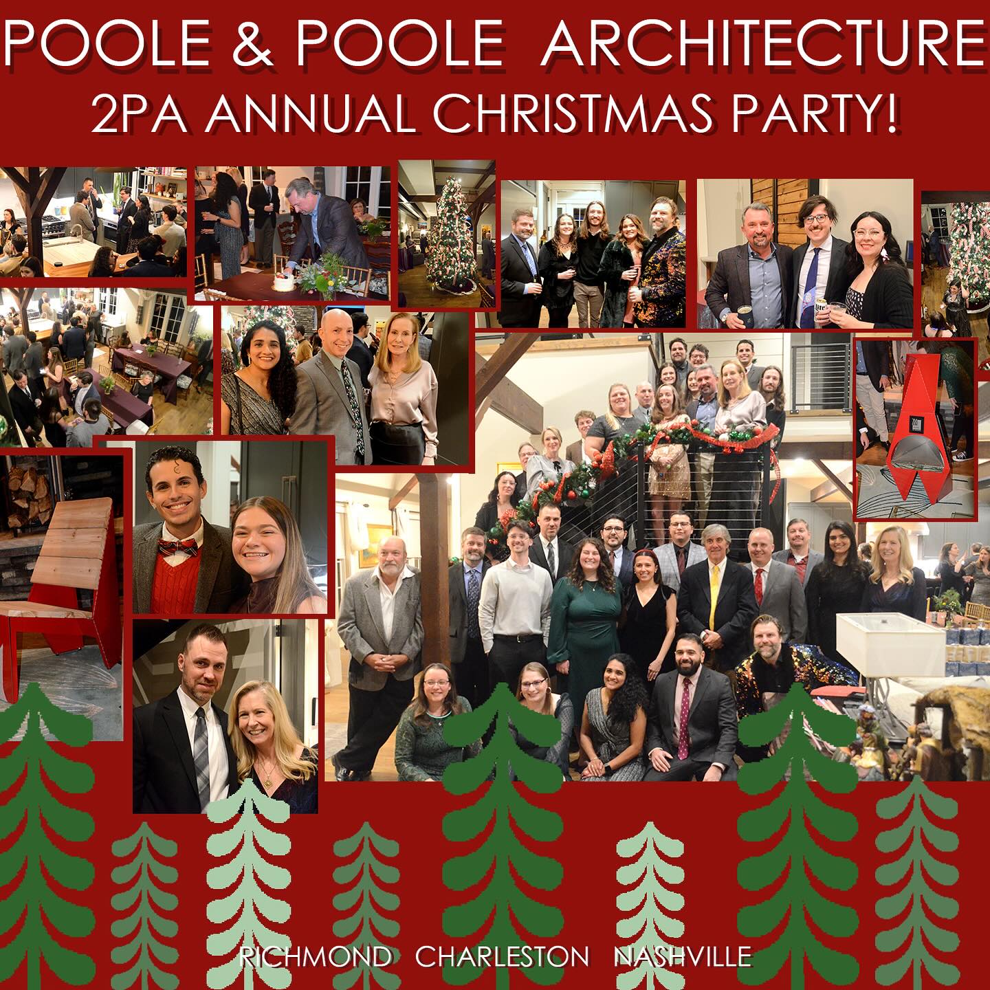 We had a great time this past weekend celebrating at our annual 2PA Christmas party! It’s always a great time when all three offices can get together!