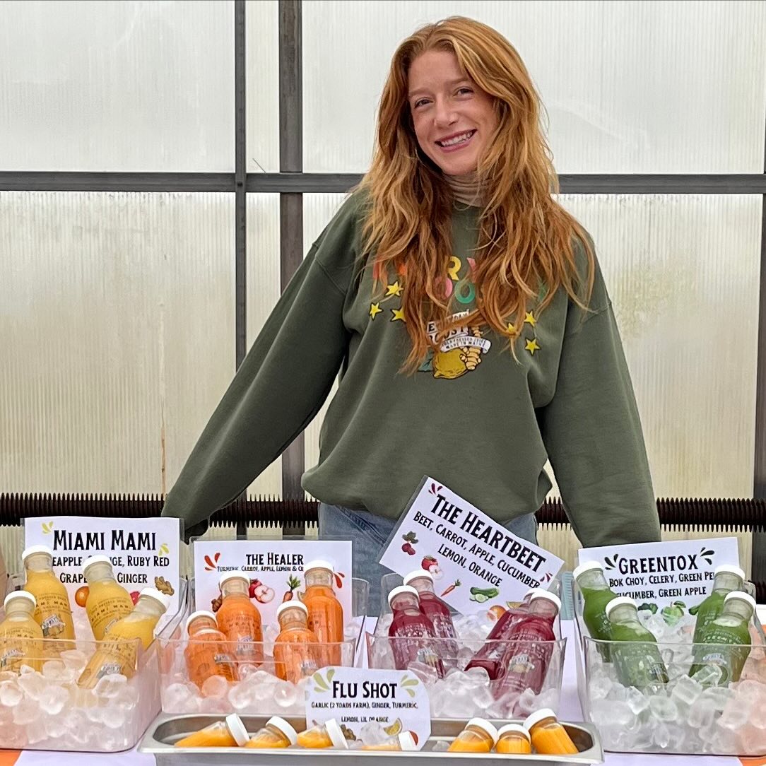 See you all this weekend at the @wentworthgreenhouses on Saturday 10-2! First time back working after healing from surgery- sorry for missing you all @berwickwinterfarmersmarket!! Come out and say hi! Last market before the holidays- stock up, keep immunity ~boosted~,give the gift of juice, or schedule a delivery for someone special! See you sooooon 🌈