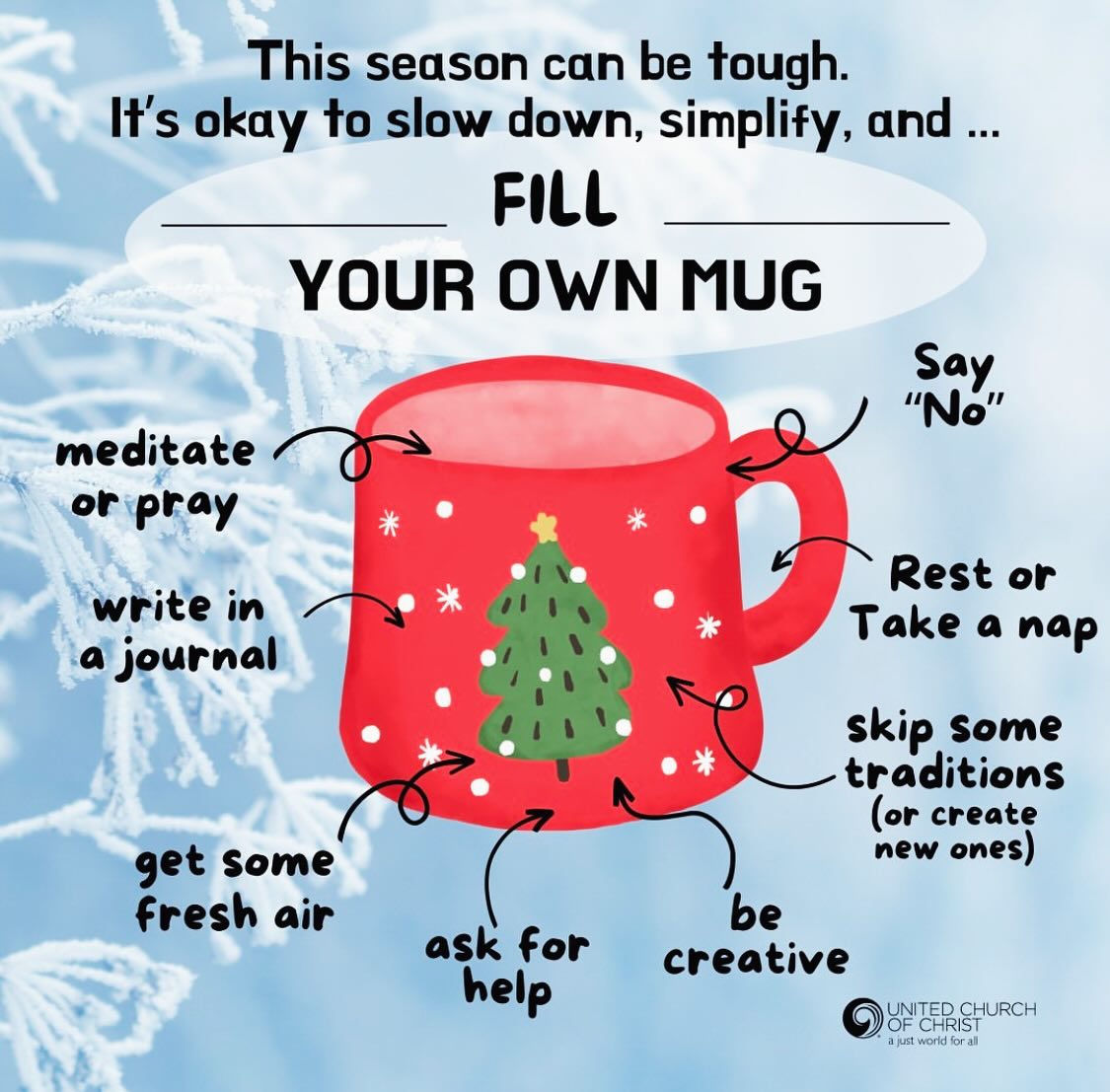 Some holiday tips for you from @unitedchurchofchrist