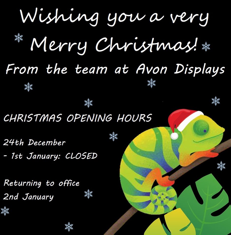 Another wonderful year at Avon Displays!
MERRY CHRISTMAS!
π§ info@avondisplays.com
π 01454 411144
.
.
.
.
.
.
.
#signs #signmaker #vehiclegraphics #design #logo #logodesign #vinyl #vinylwrap #signage #graphicdesign #bristol #bristoldesign #branding #companybranding #advertising #bespoke #print #largescaleprints #signcompany #windowgraphics #shopfront #bristolbusiness #localbusiness #vinylstickers #healthandsafety #safety #safetysigns #safetystickers #floorstickers