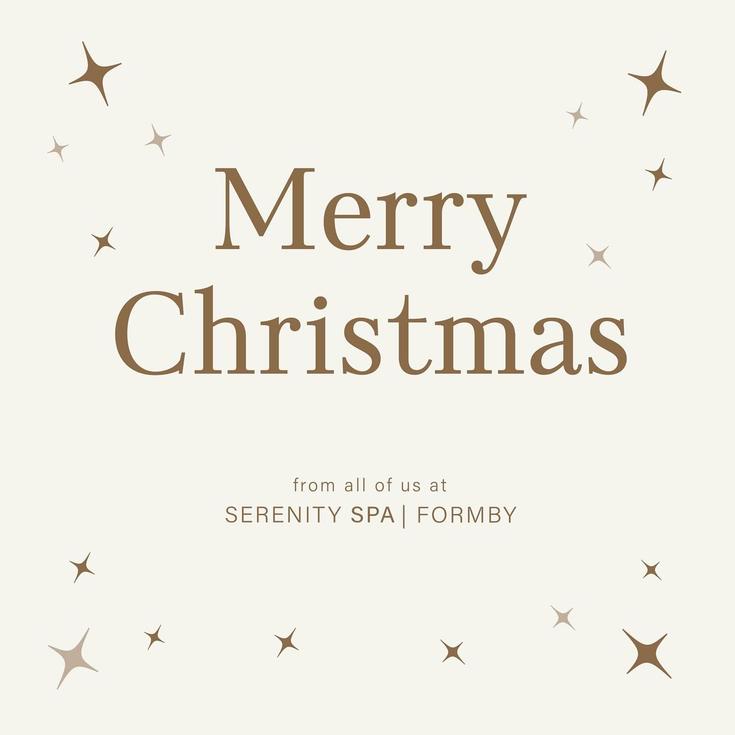 Wishing all our clients a Christmas that's merry and bright! We hope you have a safe and relaxing holiday season full of peace, joy, happiness and unforgettable moments. Merry Christmas with lots of love Serenity Spa x
Thank you for all the generous gifts we have received this Christmas your kindness is appreciated. Thank you for your business and support this year your loyalty means the world to us.
Massive thanks to the staff for their commitment and forever hard work you truly are an amazing team of beautiful people.
We are now closed till Saturday 28th December. If you wish to purchase a voucher which will arrive immediately in your's or the receivers email instantly. Visit www.serenityspaformby.co.uk and click the 'book now' and you can purchase a voucher from there. Many Thanks and Merry Christmas x #merrychristmas