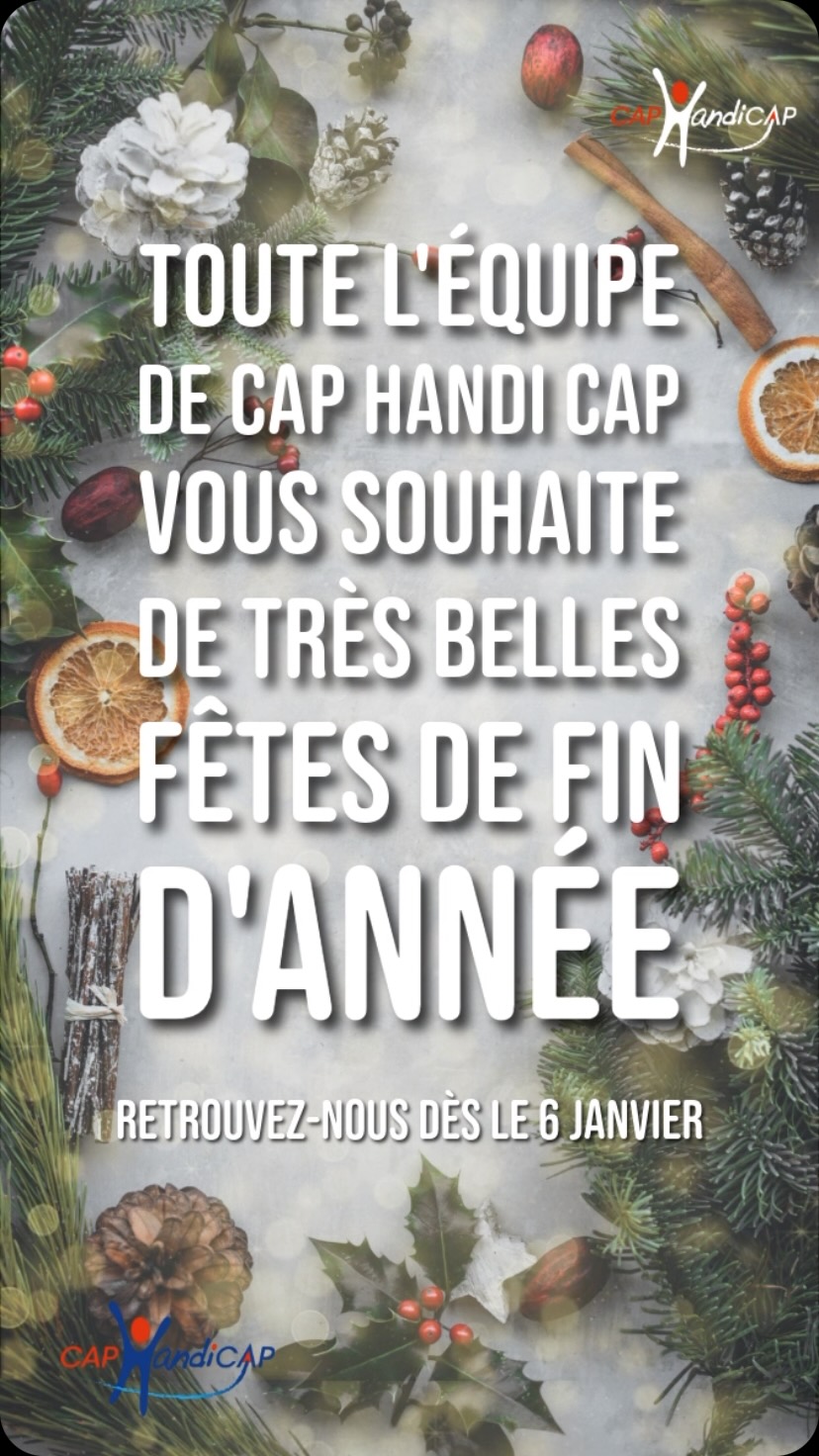 Bonjour à toutes et tous,
Toute l’équipe de CHC vous souhaite de belles fêtes de fin d’année.
Nous vous informons que nous gardons une permanence par mail et uniquement par mail pendant cette période de vacances.
Profitez bien et prenez soin de vous ! 🥂🎊🎉
#vacances #Noël #reveillon