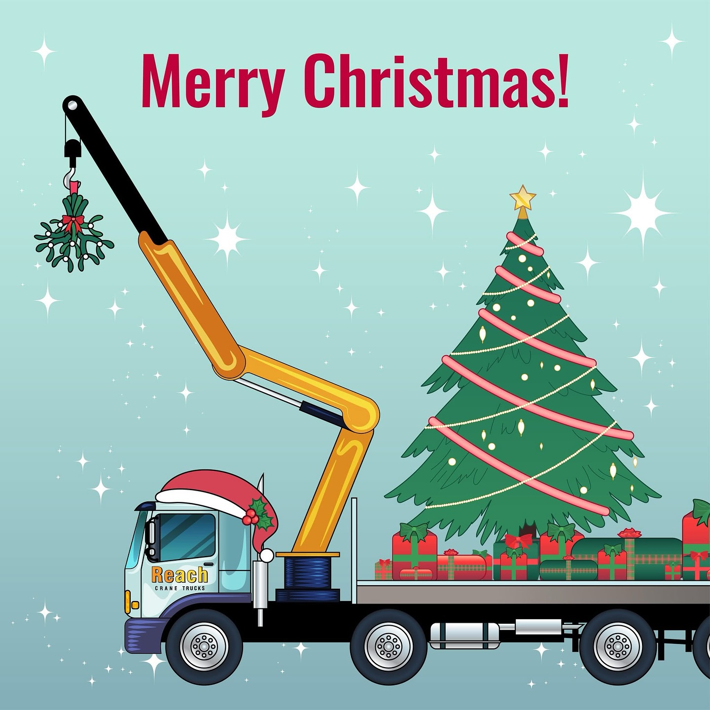 Happy Holidays from the RCT team, thank you all for an incredible year!
Don’t forget, our office will be closed from December 20th and will reopen on January 6th. But don’t worry—our operations team is still on call throughout the holiday period to keep things moving smoothly!
If you need us, we’re just a call away.
www.reachcranetrucks.com.au