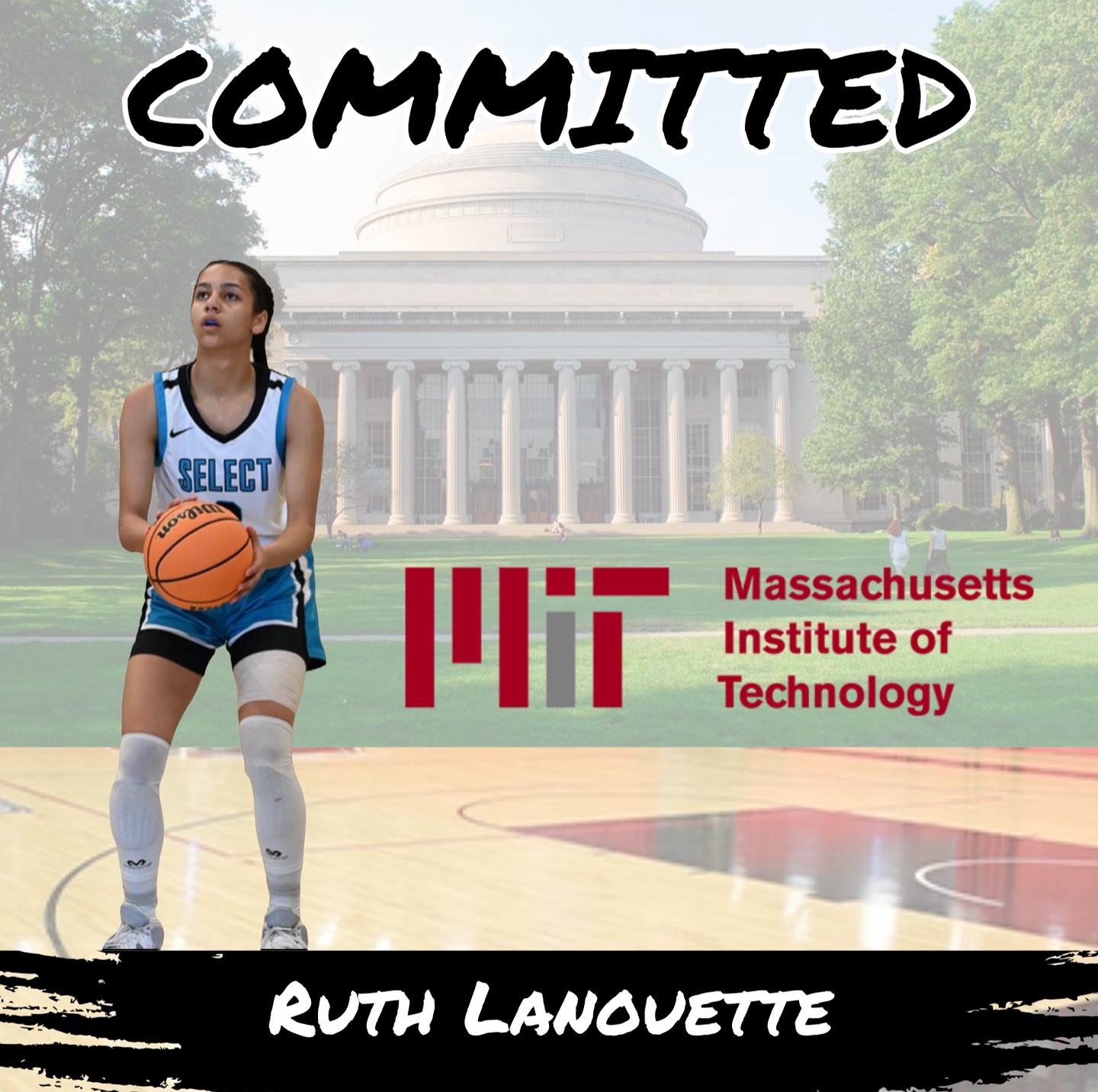 Congratulations to LGB Select 2025, Ruth Lanouette, on her commitment to further her academic and athletic career at MIT!! We are SO proud of you and all of your hard work!! #HWNL 🤓🧠🏀