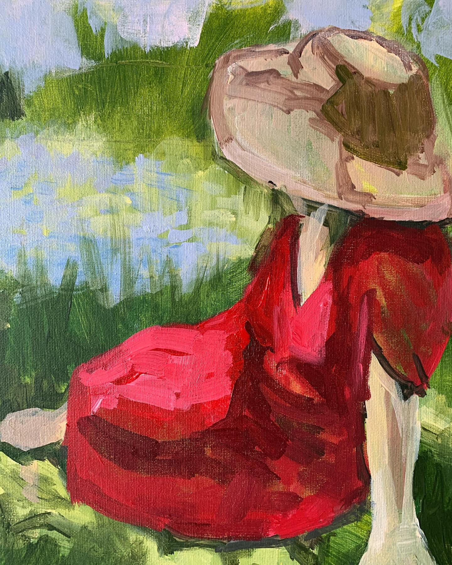 La femme au chapeau
Acrylique et huile sur toile
16x22“
2024
#montrealart #montrealartist #artoftheday #camilledelorart #figurativeart