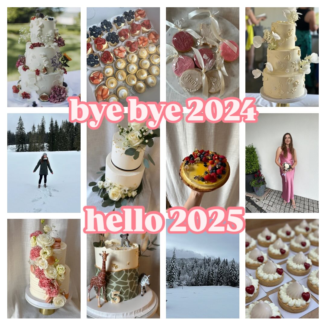 bye bye 2024 & hello 2025 ✨🍾
Wow, schon wieder ein Jahr rum!
Vielen Dank für all die wunderschönen Aufträge dieses Jahr und den Support!
Ich wünsche euch allen einen erfolgreichen und gesunden Rutsch ins neue Jahr.
Ich freue mich schon sehr, euch auch im kommenden Jahr die Wochenenden und besondere Anlässe zu versüßen. ✨🍾
Wir sind bis einschließlich 13.01.2025 im Urlaub und starten ab den 17.01.2025 wieder mit dem Patisserie Verkauf.
#auftragskonditorei #cake #byebye2024 #hello2025 #konditorei #patisserie #juliasitter_patisserie
