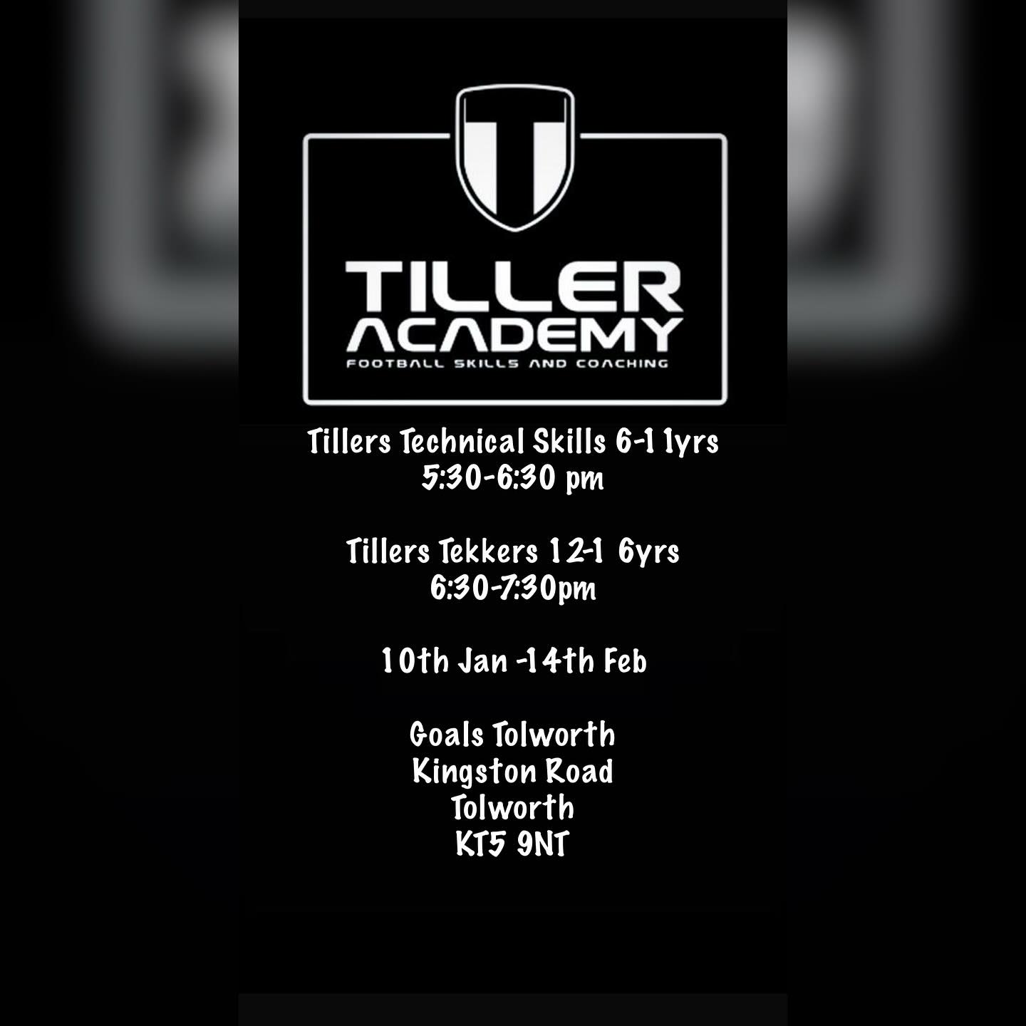 Book your places now ⚽️⚽️⚽️⚽️
Book here- https://www.tilleracademy.co.uk 💻