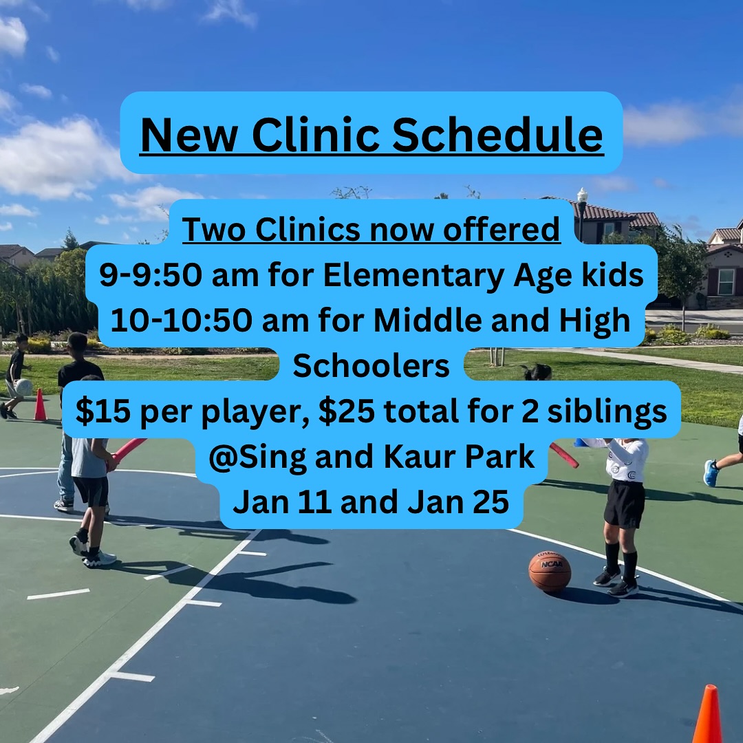 January Clinic Schedule
Two sessions now offered!
#makeasplash