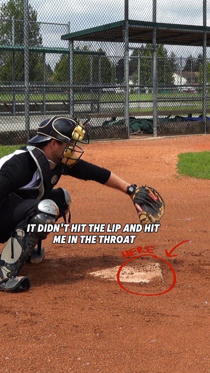 Key Teaching Points | Catcher Framing Drill!! (Part One) โพ๐
Here are the points to focus on for this drill:
1) Know where the lip of your home plate is.
2 & 3) Start low to your target, work back and through the ball, and frame the ball.
4) Have your glove out and in front of your eyes so you can see it go into the mitt.
5) Utilize a catcher stance that allows you to be agile in case of a bad throw.
6) Do one job at a time. Here's a breakdown of your tasks: block it, catch it, frame it, then throw it.