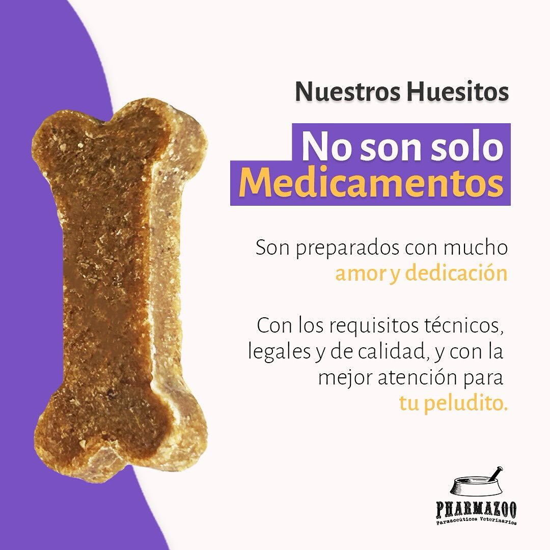 Nuestros Huesitos de amor son lo mejor para tus Peluditos 🐶✨
#Mascotas #Pets #Comida #Pharmazoo #Cushing