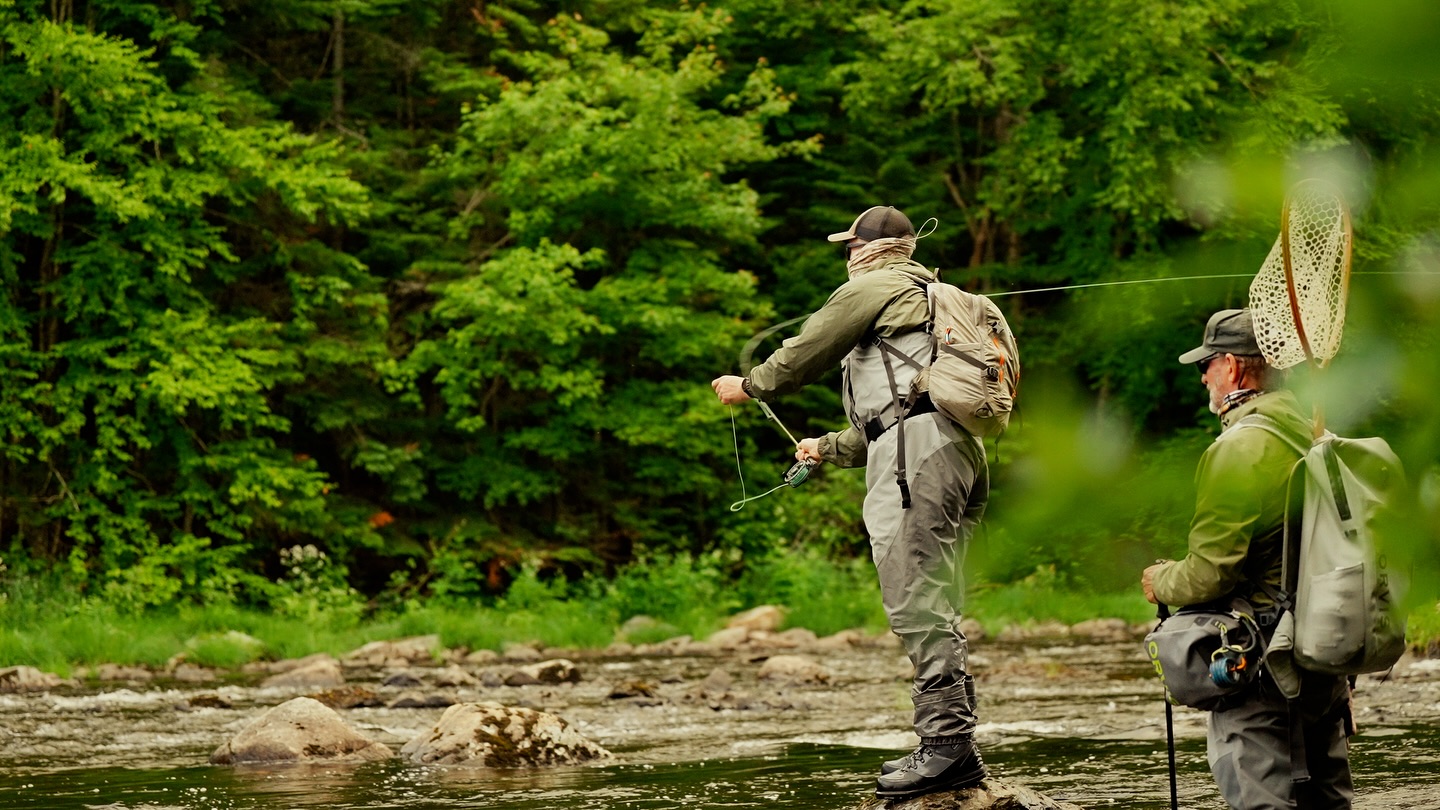 Slowing down and enjoying Maine’s water with @bucktailguideservice