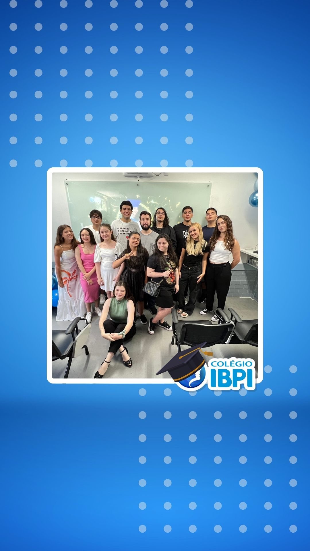 🎓✨ Com imensa alegria e orgulho, celebramos a cerimônia de formatura dos nossos incríveis alunos do Colégio IBPI! Hoje, aplaudimos cada conquista alcançada e sonhamos com o futuro brilhante que os espera. Que este seja apenas o começo de uma jornada repleta de sucesso e realizações. Parabéns, formandos! 🌟 #FormaturaIBPI #OrgulhoIBPI #FuturoBrilhante