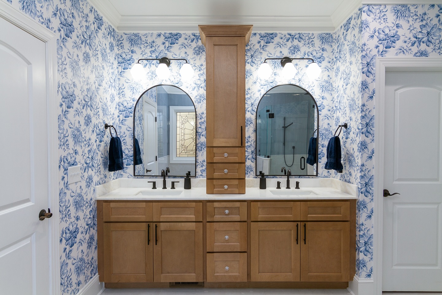 Another beautiful transformation!
This is one of the most deserving of couples to get a bathroom makeover!
When we first met this couple, they had just accepted a couple of little kiddos in the foster system. These kids require a ton of time, energy, and of course, love and attention. Without hesitation, they welcomed those precious kiddos into their home, despite the inevitable construction chaos about to ensue.
I got the privilege of watching these children really awaken in response to the love and care they have received from this couple over the past few months of visiting their home.
We hope they love their little oasis! You guys rock!
#bathroomrenovation #raleigh #raleighrealestate #raleighgeneralcontractor #raleighnc #renovation #schlutershower #schluterdrain #tileshop #kcdus @kitchencabinetdistributors @thetileshop