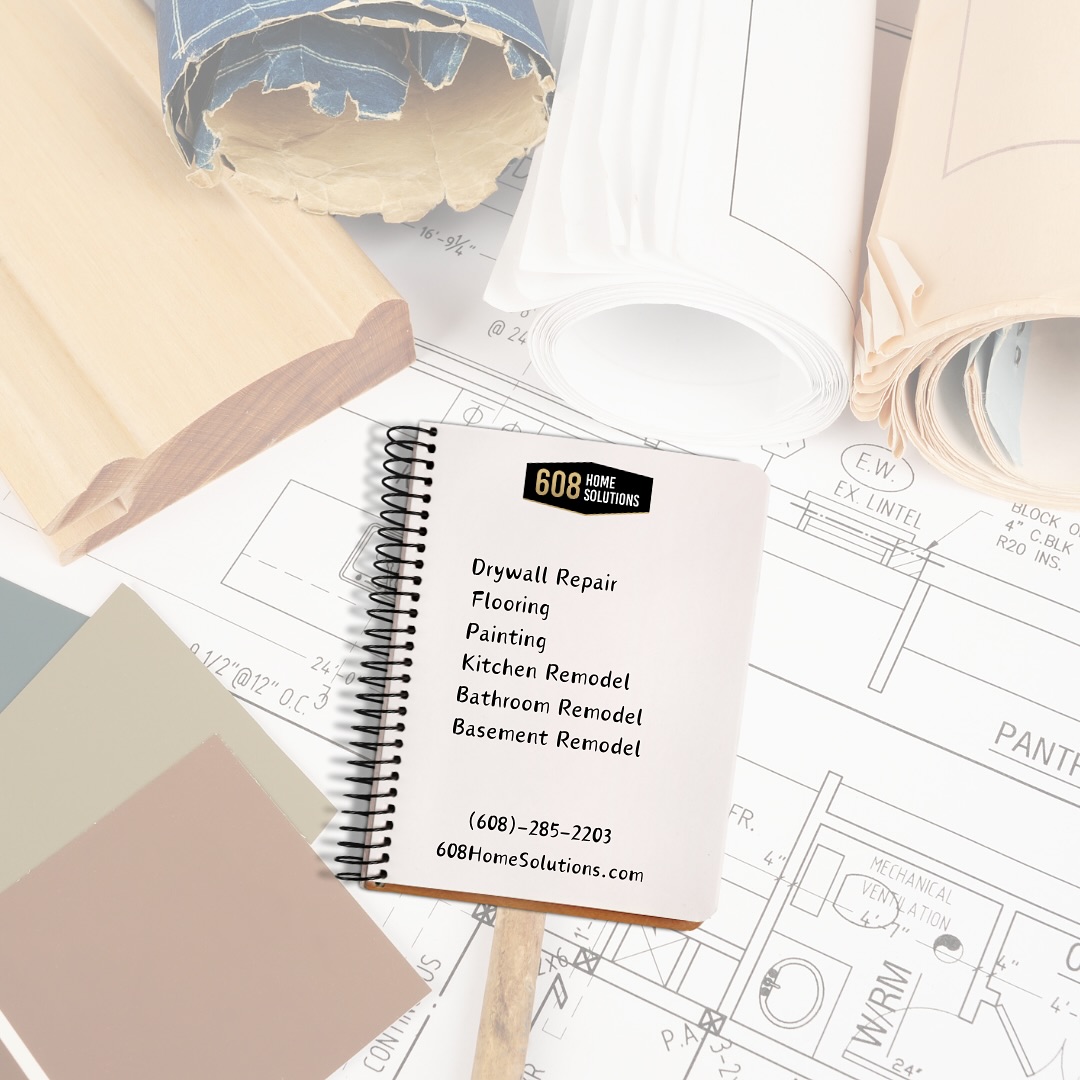 At 608 Home Solutions, we’re here to help with your repairs and projects. Give us a call or visit our website today!