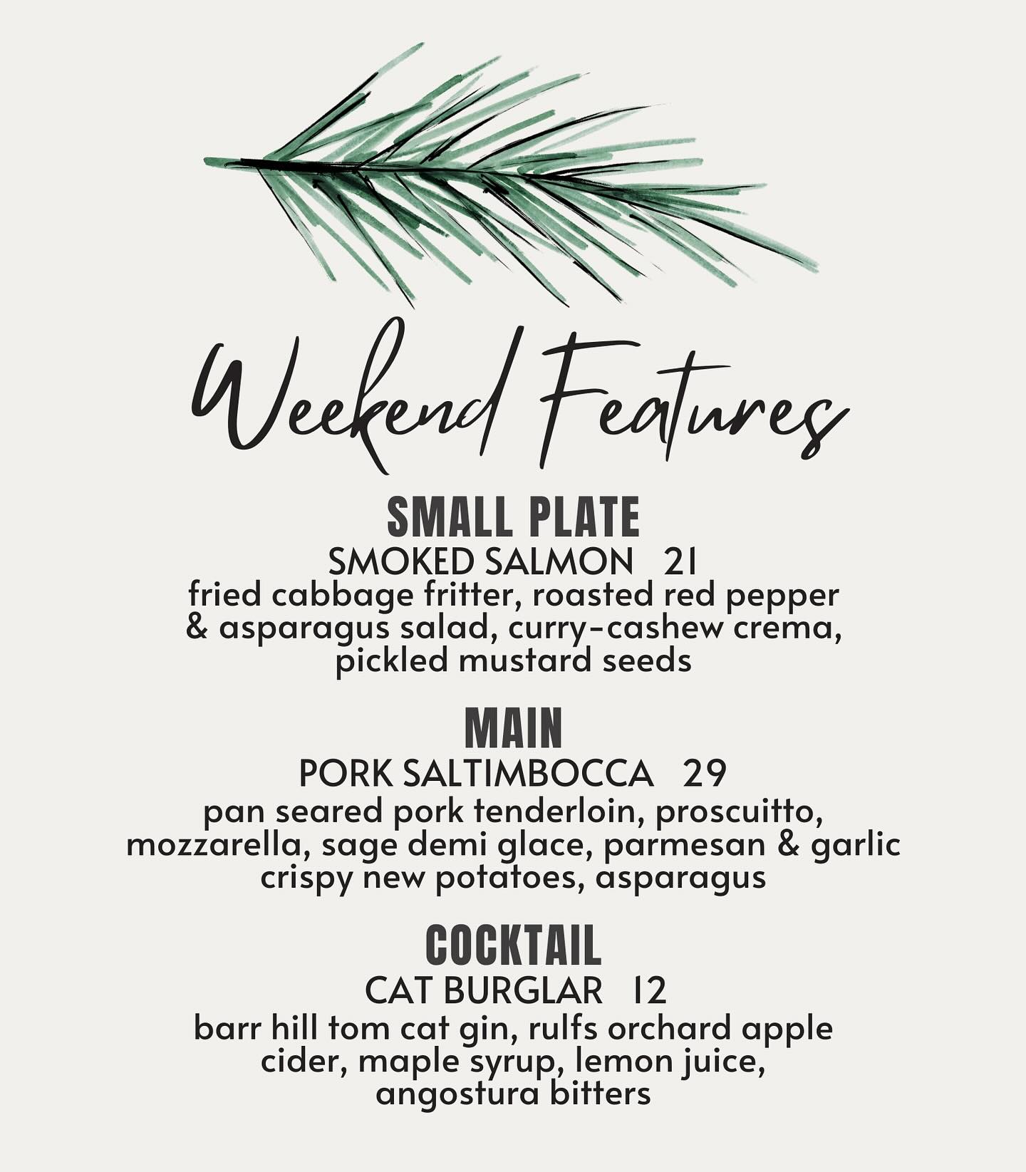 🥕1/10 & 1/11 DINNER SPECIALS🥕
.
#freshfood #downtownplattsburgh #plattsburghrestaurants #twistedcarrot #cheers
