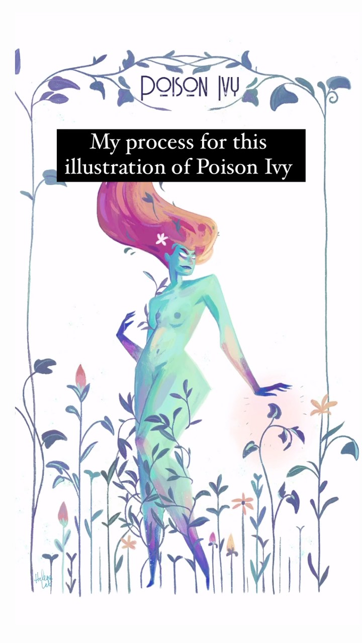 My process for the illustration of Poison Ivy 😊🌿
__________________________
#dccomics #poisonivy #gotham #gothamcity #procreateillustration #procreateartwork #thewomenwhodraw #characterdesign #characterart #visualdevelopment #illustratrice #characterdesignchallenge #comicartist #illustrationprocess