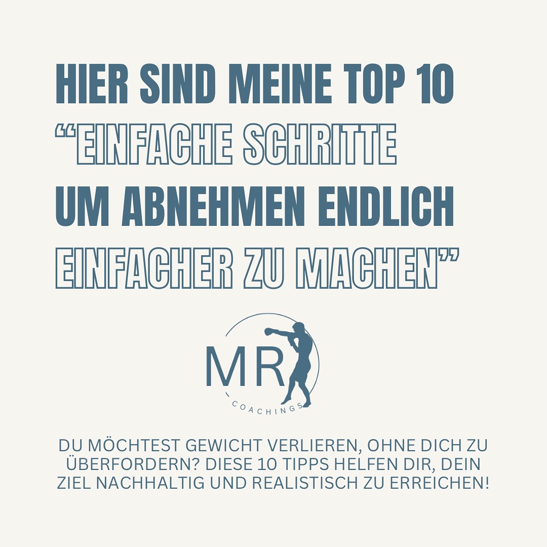 🌟 10 einfache Schritte, um Abnehmen nachhaltig und umsetzbar zu gestalten🌟
Willst du Fortschritte sehen, ohne dich zu überfordern?
Dann starte mit diesen Tipps! Es geht nicht um Perfektion, sondern um machbare Schritte.
💡 Zusätzlicher Tipp: Nährstoffe > Kalorien
Eine nährstoff- und ballaststoffreiche Ernährung macht es deinem Körper leichter, satt zu bleiben und gleichzeitig weniger zu essen. Gemüse, Vollkornprodukte, Hülsenfrüchte und mageres Protein sind nicht nur gesund, sondern helfen dir, Heisshunger zu reduzieren und langfristig dein Wohlfühlgewicht zu erreichen – ganz ohne ständiges Kalorienzählen!
🔥 Top 10 ballaststoffreiche Lebensmittel:
1️⃣ Chiasamen
2️⃣ Leinsamen
3️⃣ Haferflocken
4️⃣ Schwarze Bohnen
5️⃣ Linsen
6️⃣ Himbeeren
7️⃣ Kichererbsen
8️⃣ Süßkartoffeln
9️⃣ Vollkornbrot
🔟 Äpfel (mit Schale)
✨ Hinweis: Falls du Schwierigkeiten hast, genügend Ballaststoffe über die Ernährung aufzunehmen oder eine gestörte Verdauung hast, können Ballaststoff-Supplemente eine gute Unterstützung sein. Sprich vorher am besten mit einem Experten, um die richtige Wahl zu treffen!
🎯 Welchen Tipp probierst du zuerst aus?
Schreib es in die Kommentare und speichere diesen Beitrag, um dran zu bleiben! 💪
#GesundAbnehmen #FitnessTipps #Ernährung #Nährstoffe #Ballaststoffe#Gesundheit#NachhaltigFit#Personaltraining#PersonaltrainingBern#Erfolg#Darmgesundheit#Wohlfühlkörper#Lösung#mrcoachings