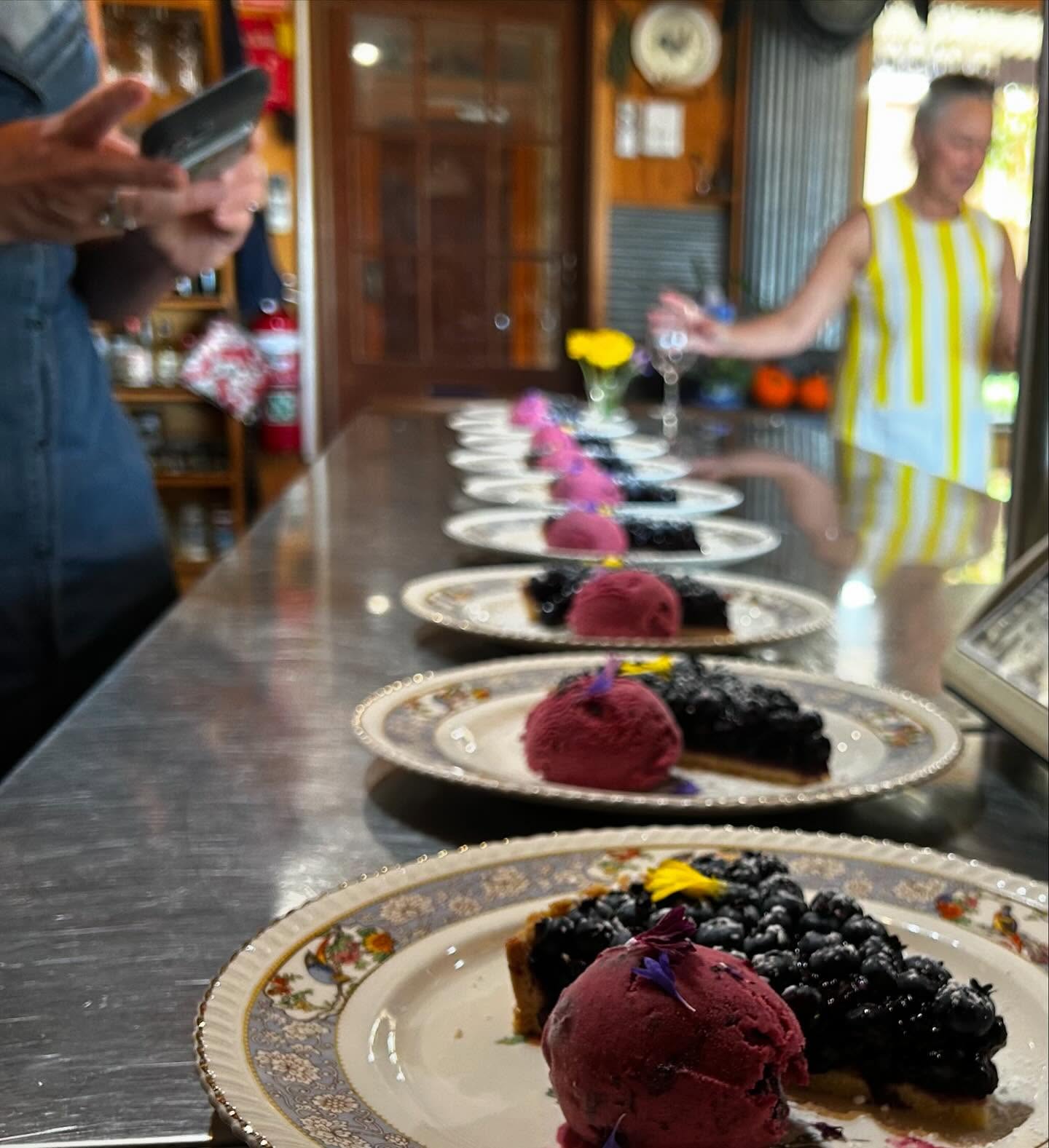 Thanks so much to all our wonderful customers who joined us this blueberry season. Today is our very last day for our summer dining experience. We really appreciate all the kind words and support our diners had to offer. Here’s a little sample. Until next season! 🫐