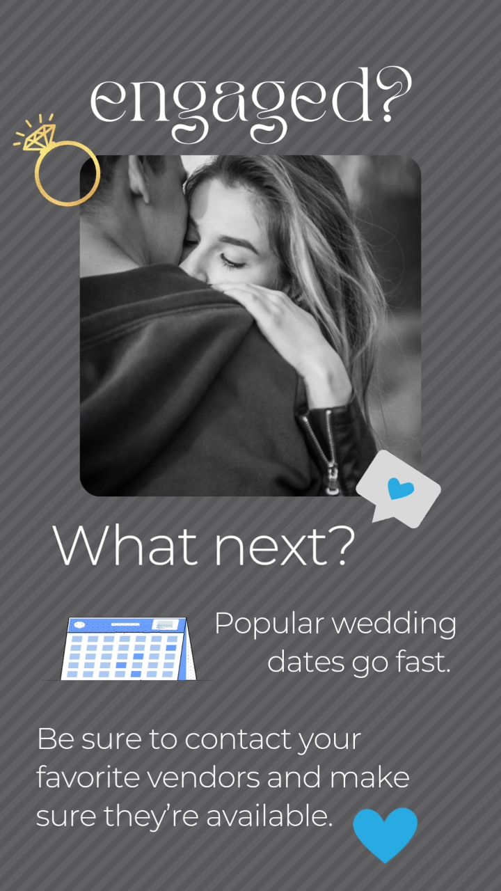 It's booking season! Don't forget to choose your favorite vendors before their calendars are full!
#wedding #weddinginspiration #weddingplanning #weddingdj #wedding2025planning