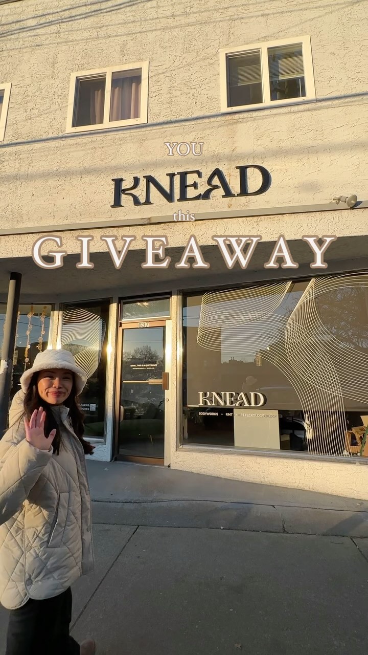 GIVEAWAY!!! Enter to WIN 2 x 60 min Foot ๐ฃ Massages at Knead Body Works! (Total value of $140)!! Hereโs how to enter:
1) Follow: @kneadbodyworks & @jesskuanmortgages
2) Like this reel โฃ๏ธ
3) Comment who youโd bring with you! ๐ค(1 tag = 1 entry) unlimited entries!!
BONUS: share this reel on your story & tag me (1 share = 10 entries) ๐๏ธ
Winner will be announced on January 26th (youโll receive a DM from either @jesskuanmortgages or @kneadbodyworks ! GOODLUCK ๐ฃโบ๏ธ๐ซฐ๐ผ
๐Knead is located at 637 E 15th Ave, Vancouver BC