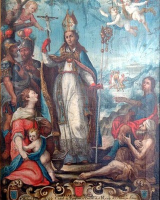 Firmin der Ältere von Amiens
BBKL XVII
Spalten 382-383
Autor: Ekkart Sauser
FIRMINUS von Amiens, hl. Bischof und Märtyrer, gest. um 290 (?), Fest 25.9., auch 4.9., Transl. 13.1. oder 10.1.
https://www.bbkl.de/index.php/frontend/lexicon/F/Fi/firminus-von-amiens-56130