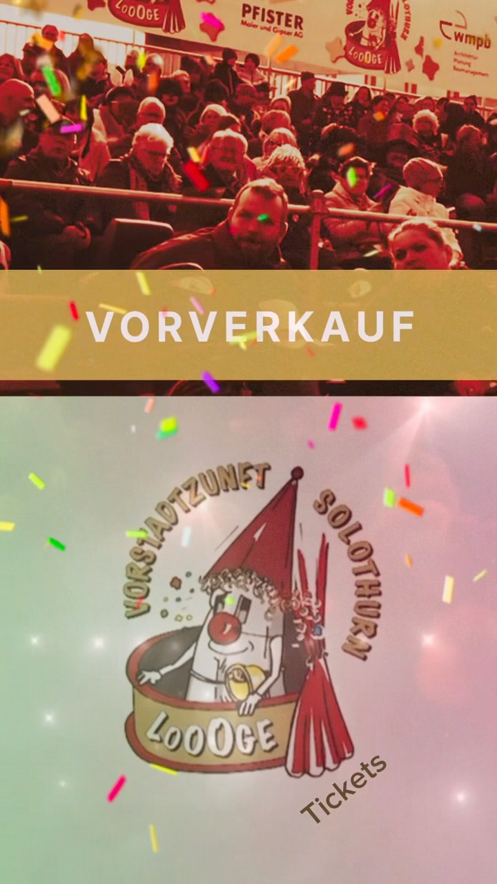 Tickets für Tribüne-Sitzplätz gids ab sofort wieder i dr DROPA Drogerie am Dornacherplatz z'choufe.
.
.
.
.
.
.
.
@fasnachtszunft_vorstadt_1927 #vorstadtzunft #vorstadt #solothurn #solothurncity #solothurntourismus #solothurnguide #solothurner #solothurnerfasnacht #fasnacht #fasnacht2025 #solosy #umzug #solothurnerumzug #fasnachtsolothurn #tribüne #vorstadtlooge #vorstadtloooge