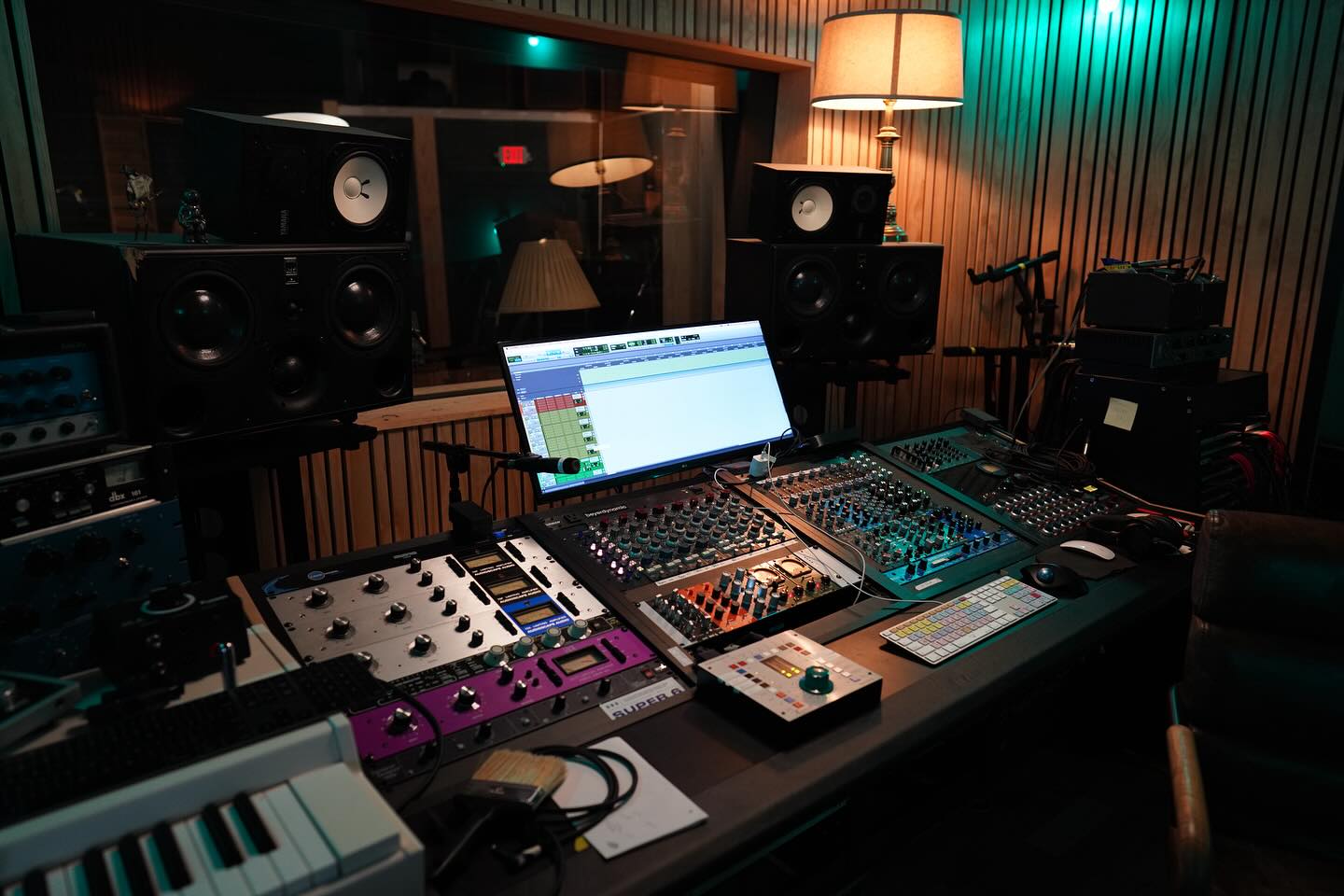 We had a blast @pinkmoonsound last week recording some music for TV shows. Thanks to @joshshilling @_johnathanpresnell_ @vinceonbass for killing it as usual.