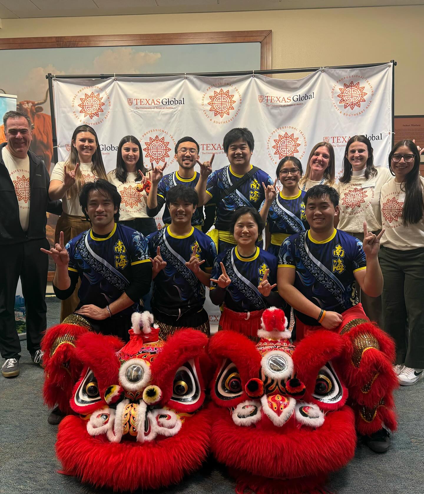 Thank you, UT Global, for allowing us to share the vibrant tradition of lion dance and celebrate the Year of the Snake with your wonderful community! 🐍🦁✨ It was a joy to showcase our culture and spread blessings of luck and prosperity. Wishing everyone a year full of connection, growth, and success! 🎉
.
.
.
#UTGlobal #LionDance #YearOfTheSnake
#LunarNewYear2025 #AsianCulture #舞獅
#醒獅 #Tradition #CulturalHeritage
#CommunityCelebration #GlobalUnity
#Prosperity #Luck #UTAustin #CelebrateCulture
#CulturalTradition #AustinEvents